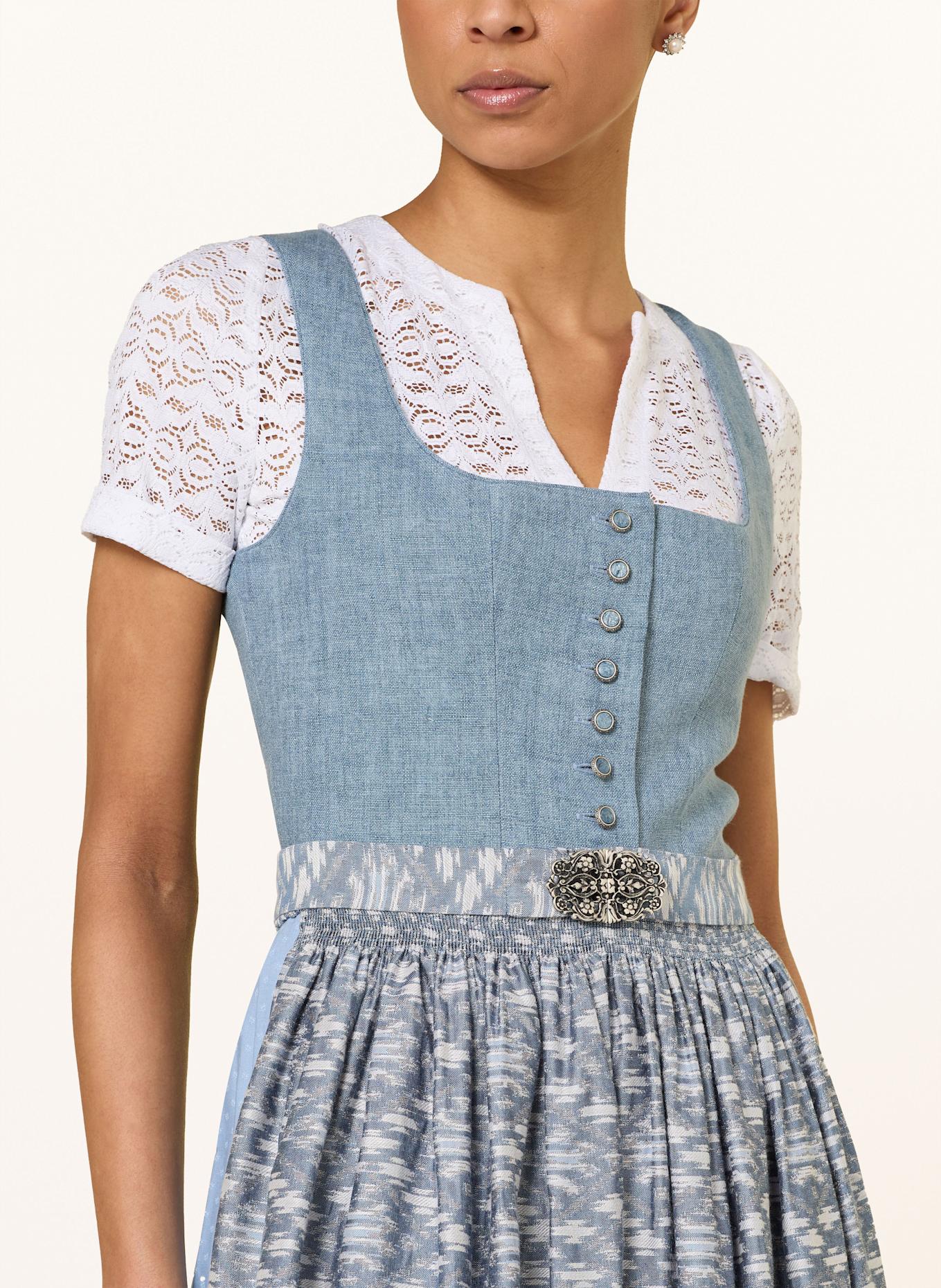 Hammerschmid Dirndl PILLERSEE: BLUE GRAY