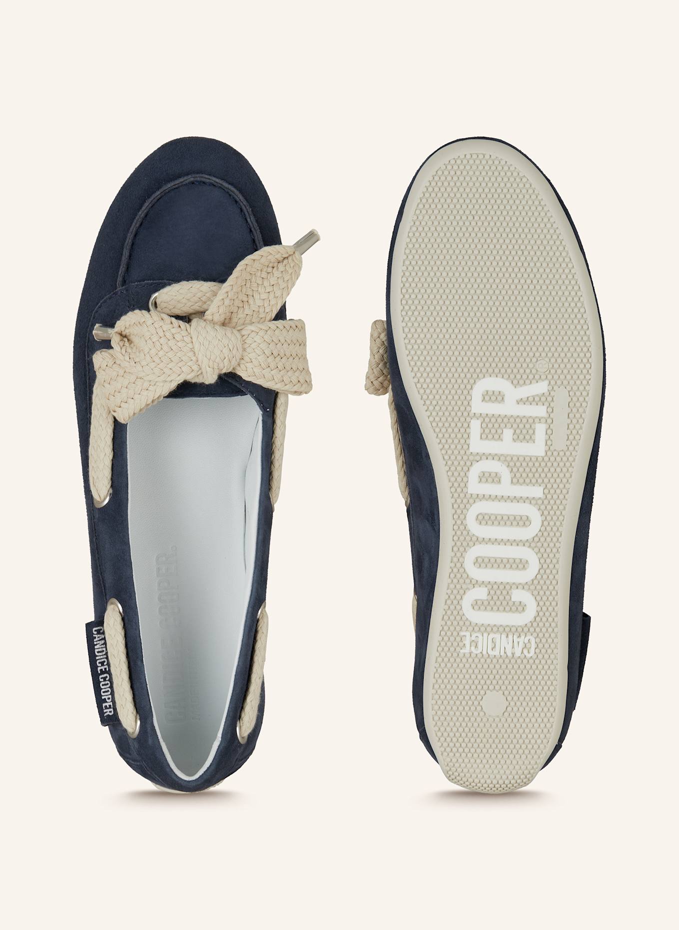 Candice Cooper Ballerinas CANDY BOAT: DUNKELBLAU