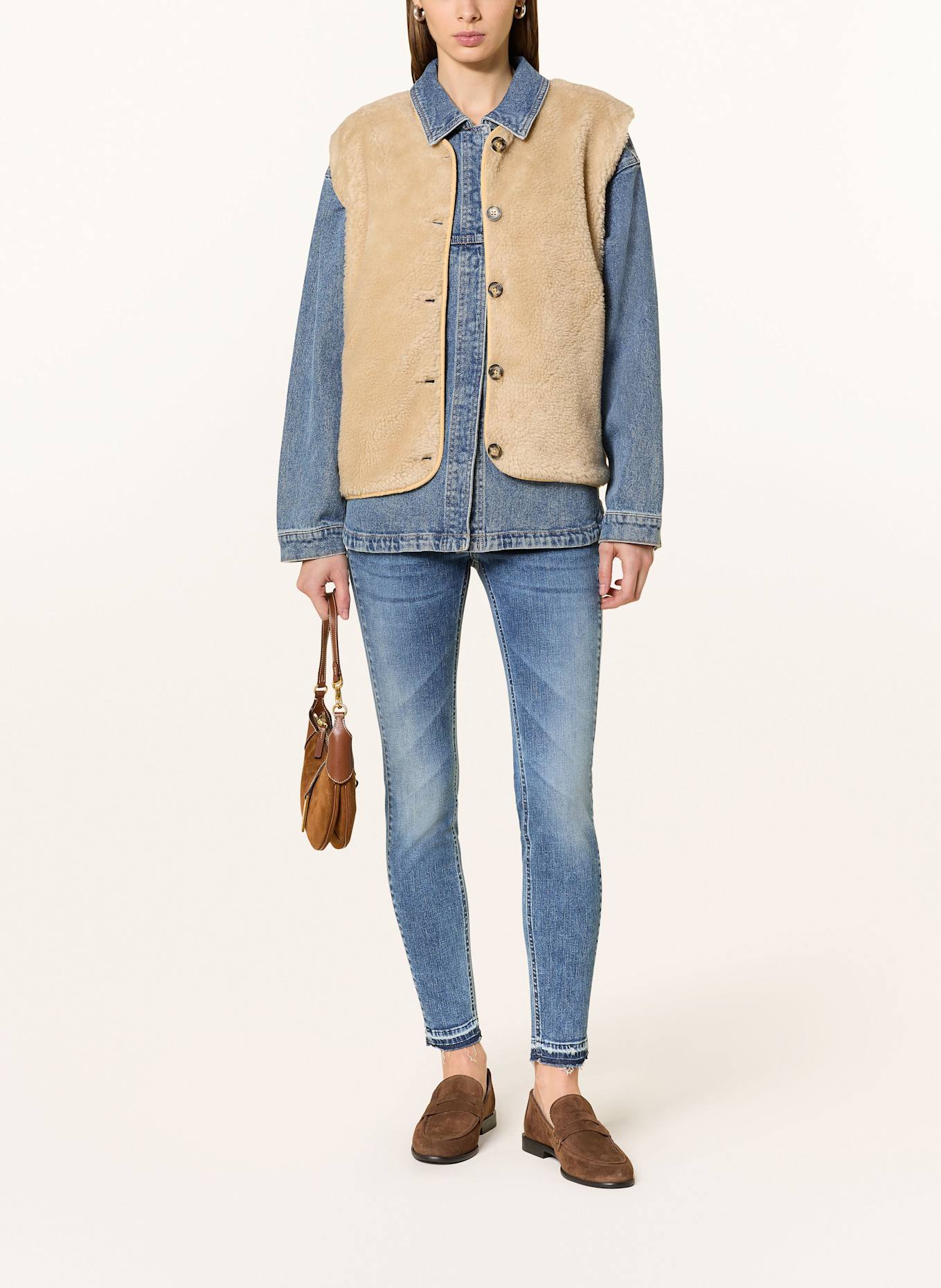 Herrlicher Skinny Jeans TOUCH: 952 blue jay