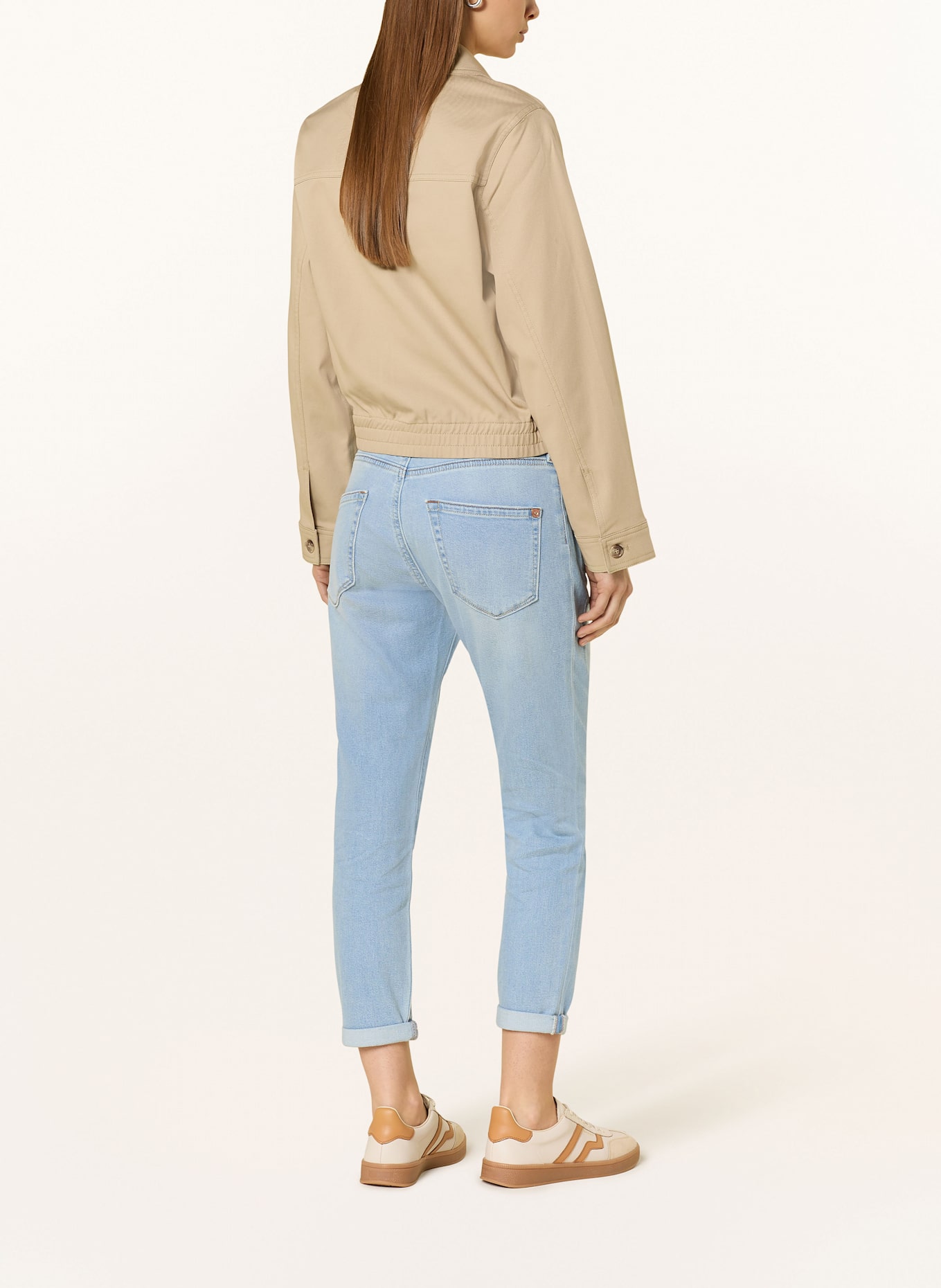 Herrlicher Skinny Jeans SHYRA CROPPED: 965 BLUE DAISY