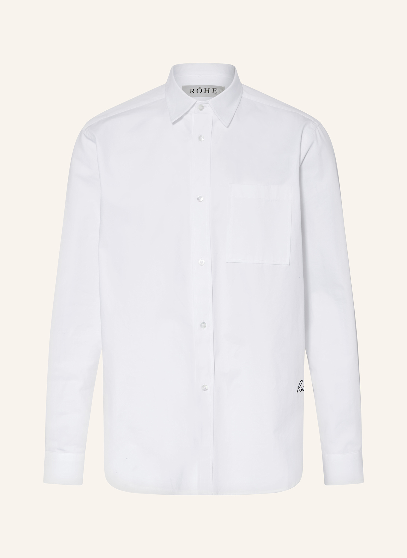 RÓHE Tee shirt léger blanc peu porté: WHITE