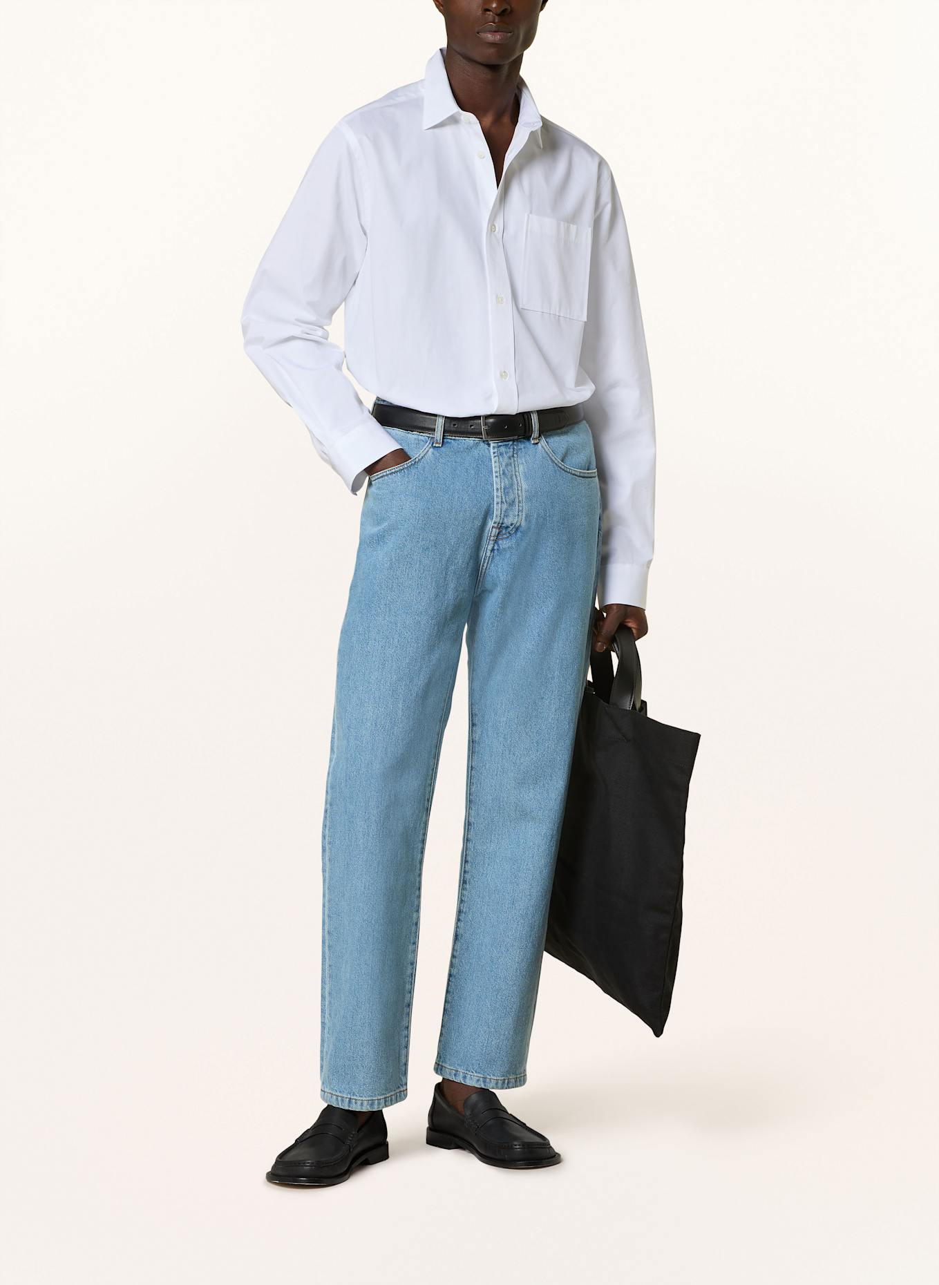 RÓHE waistband jeans straight fit: 462 DENIM BLUE