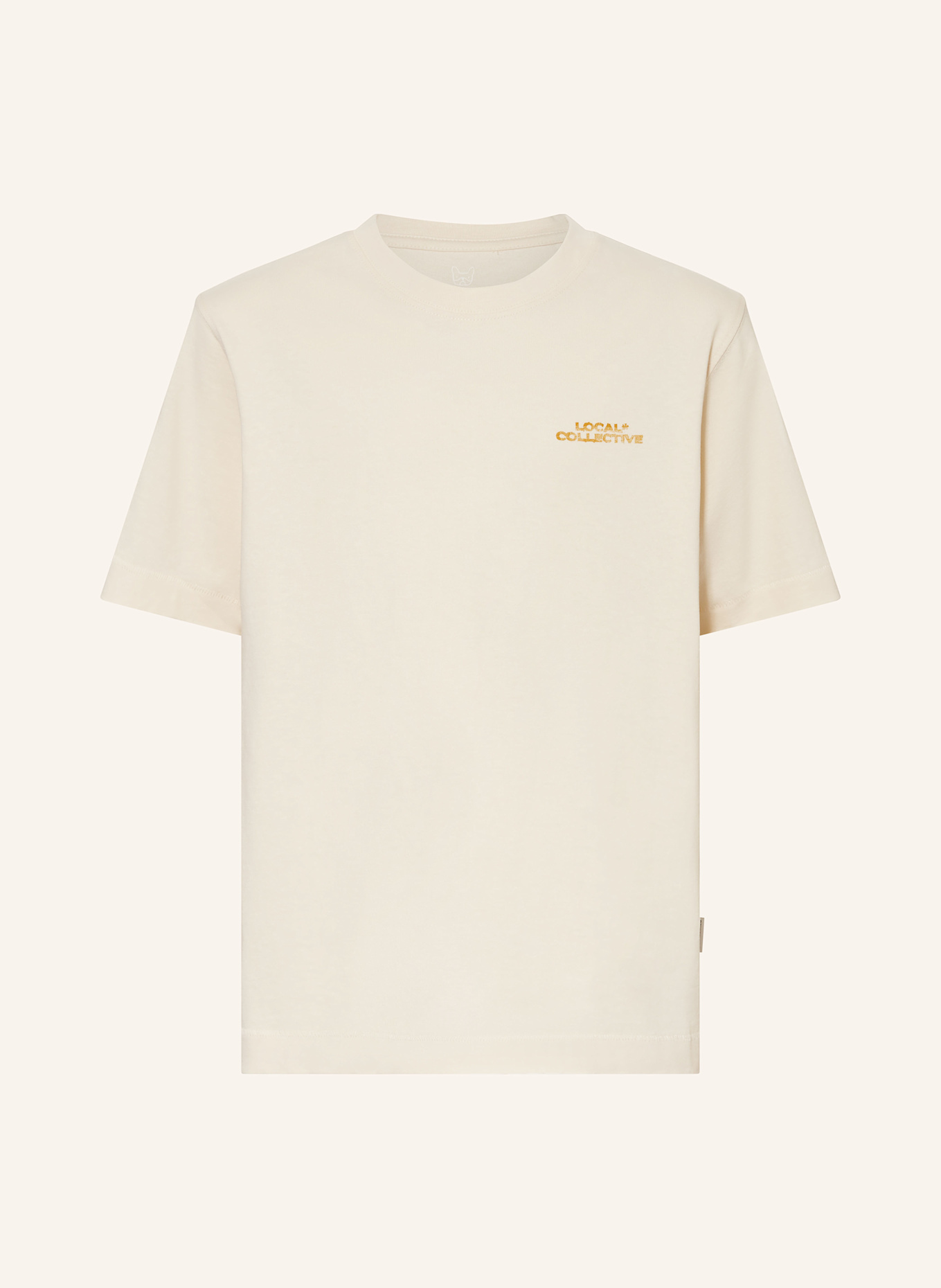 JACK&JONES T-Shirt: CREME / ROT / GELB