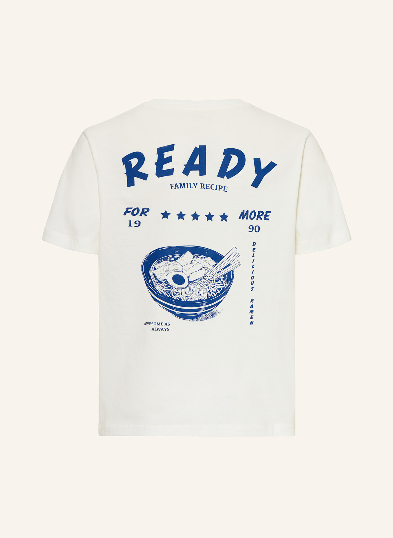 JACK&JONES T-shirt: BIAŁY / NIEBIESKI