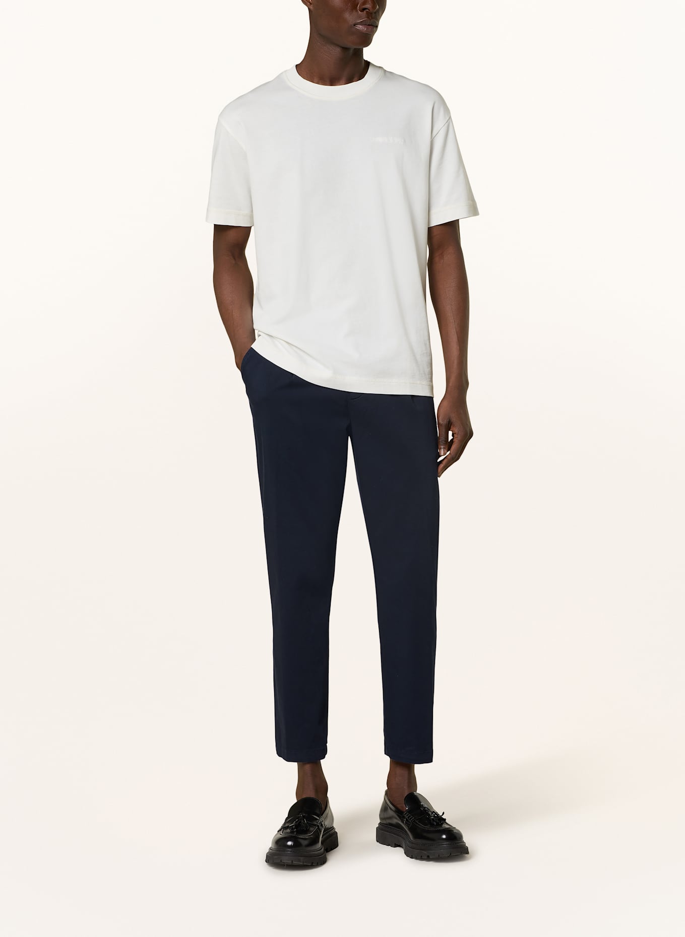 MOS MOSH Gallery Chino MMGHUGES Slim Fit: DARK BLUE