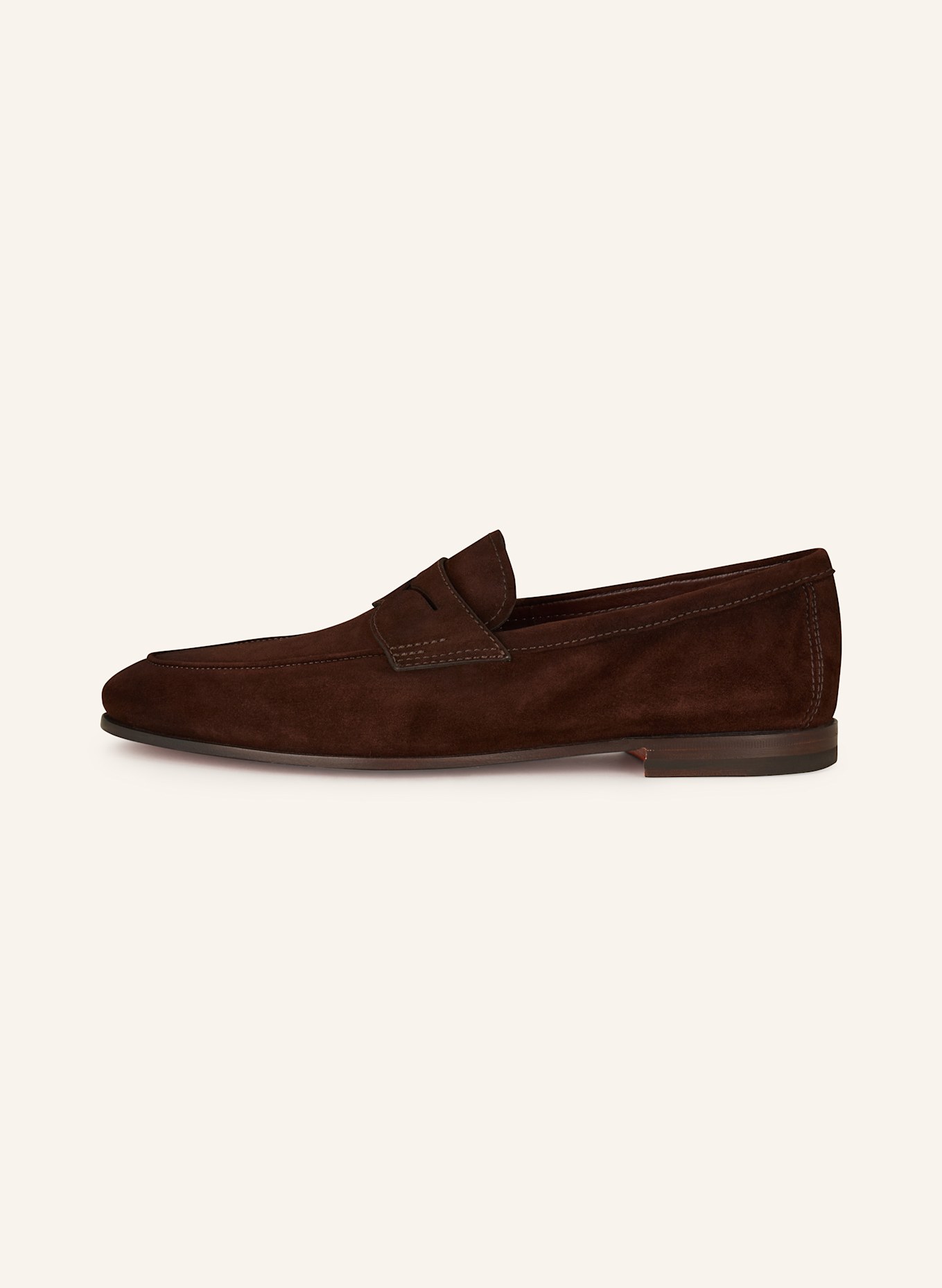 Santoni Penny loafers CARLOS: CIEMNOBRĄZOWY