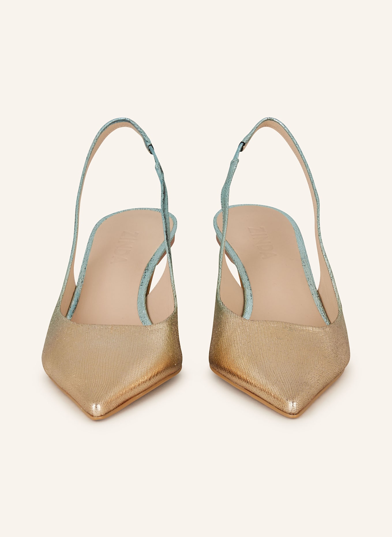 ZINDA Slingpumps MOVIE: GOLD