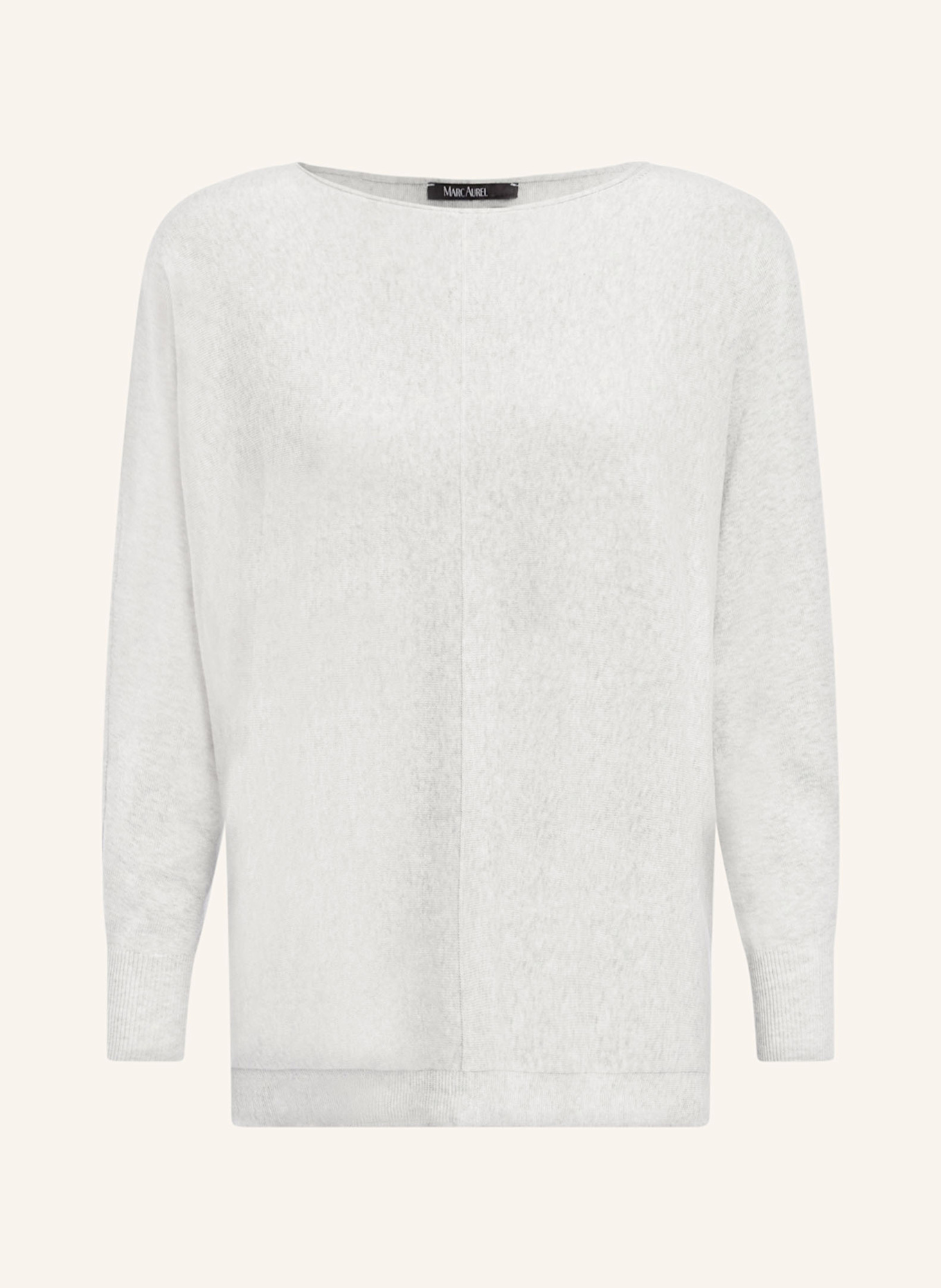 MARC AUREL Pullover: HELLGRAU