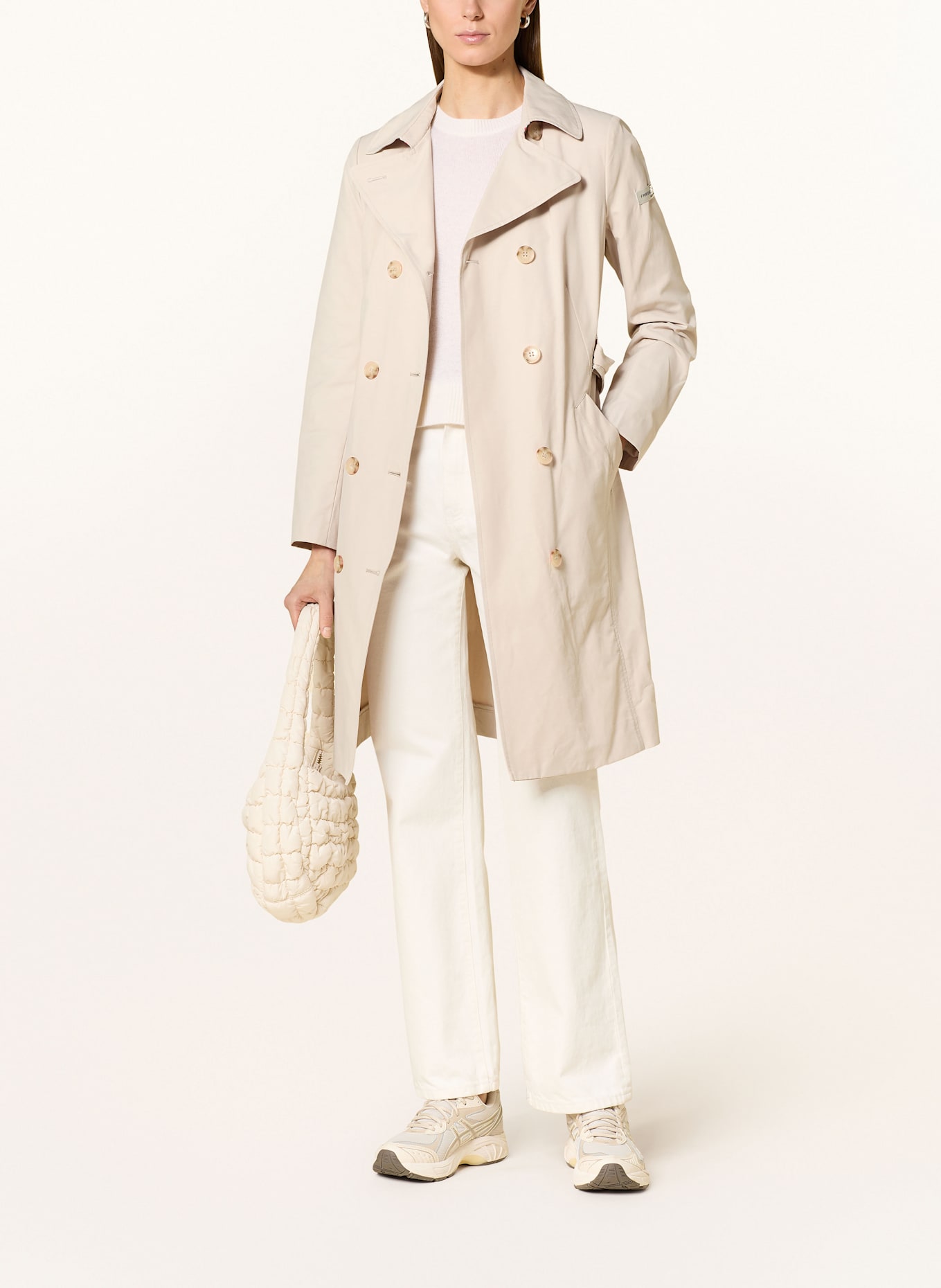 FRIEDA & FREDDIES Trenchcoat HILARY NEO: CREME