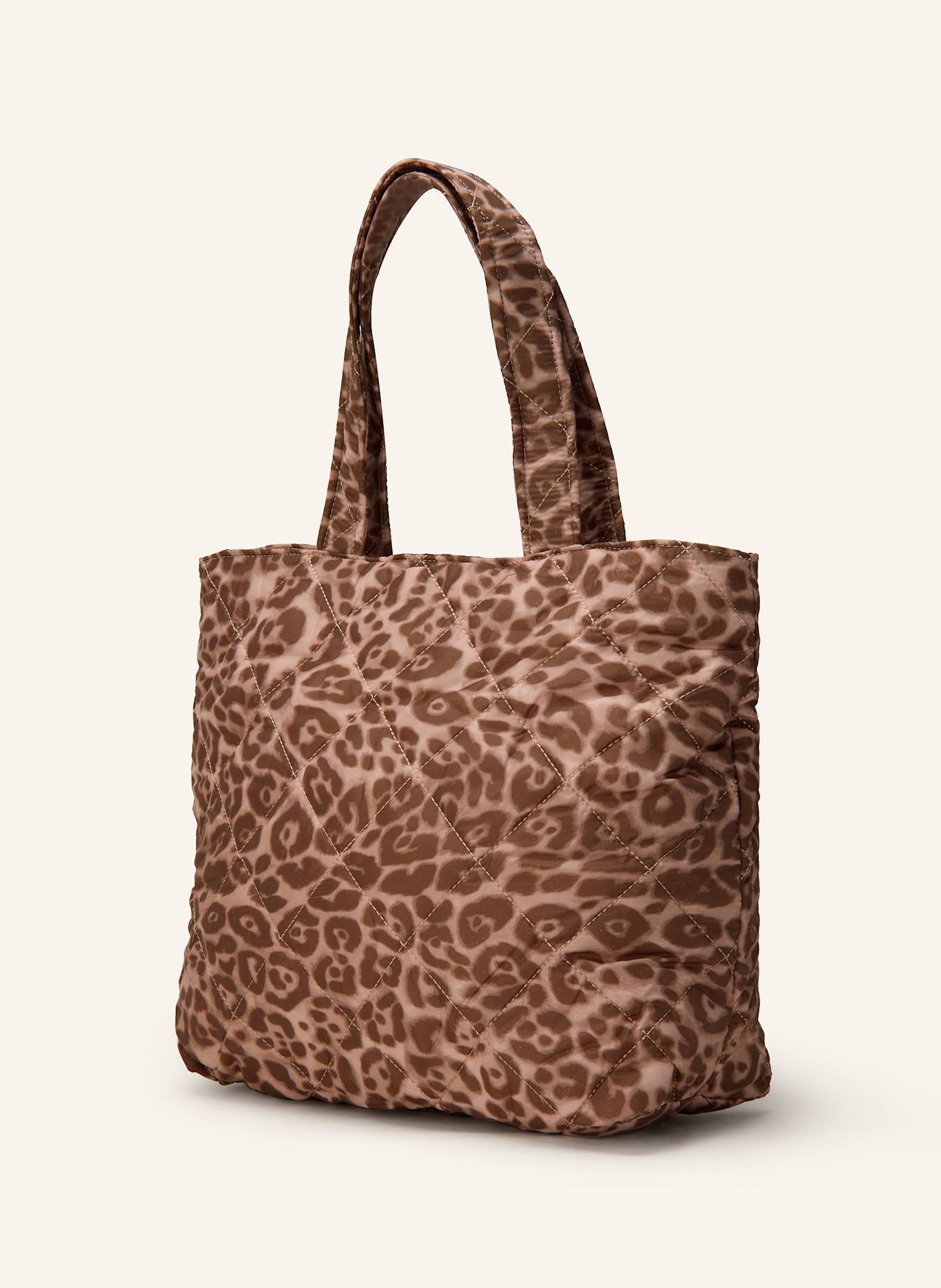 SEIDENFELT Shopper HETTA: BARVA RŮŽOVÉHO ZLATA / HNĚDÁ