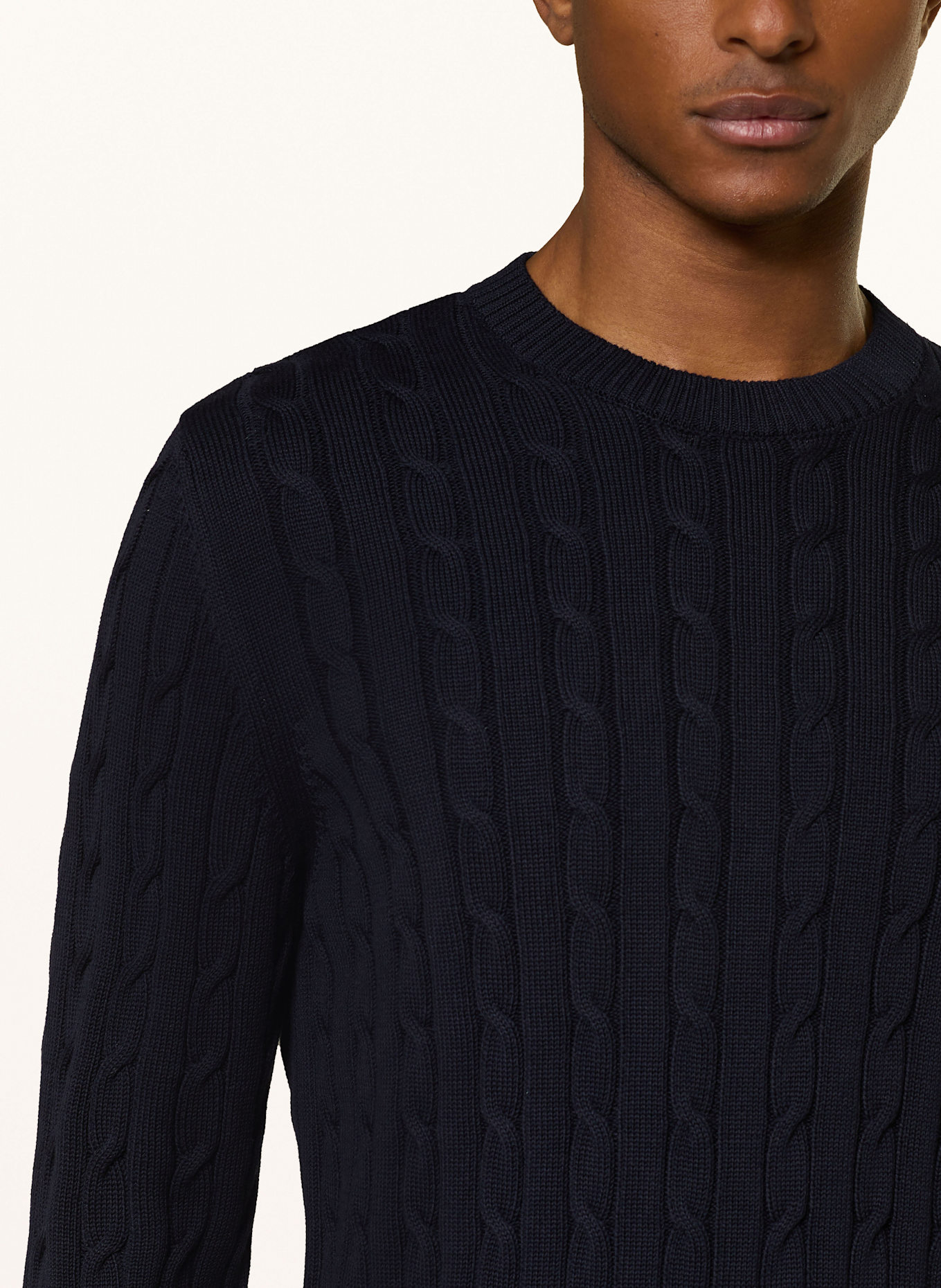 MAERZ MUENCHEN Pullover: DUNKELBLAU