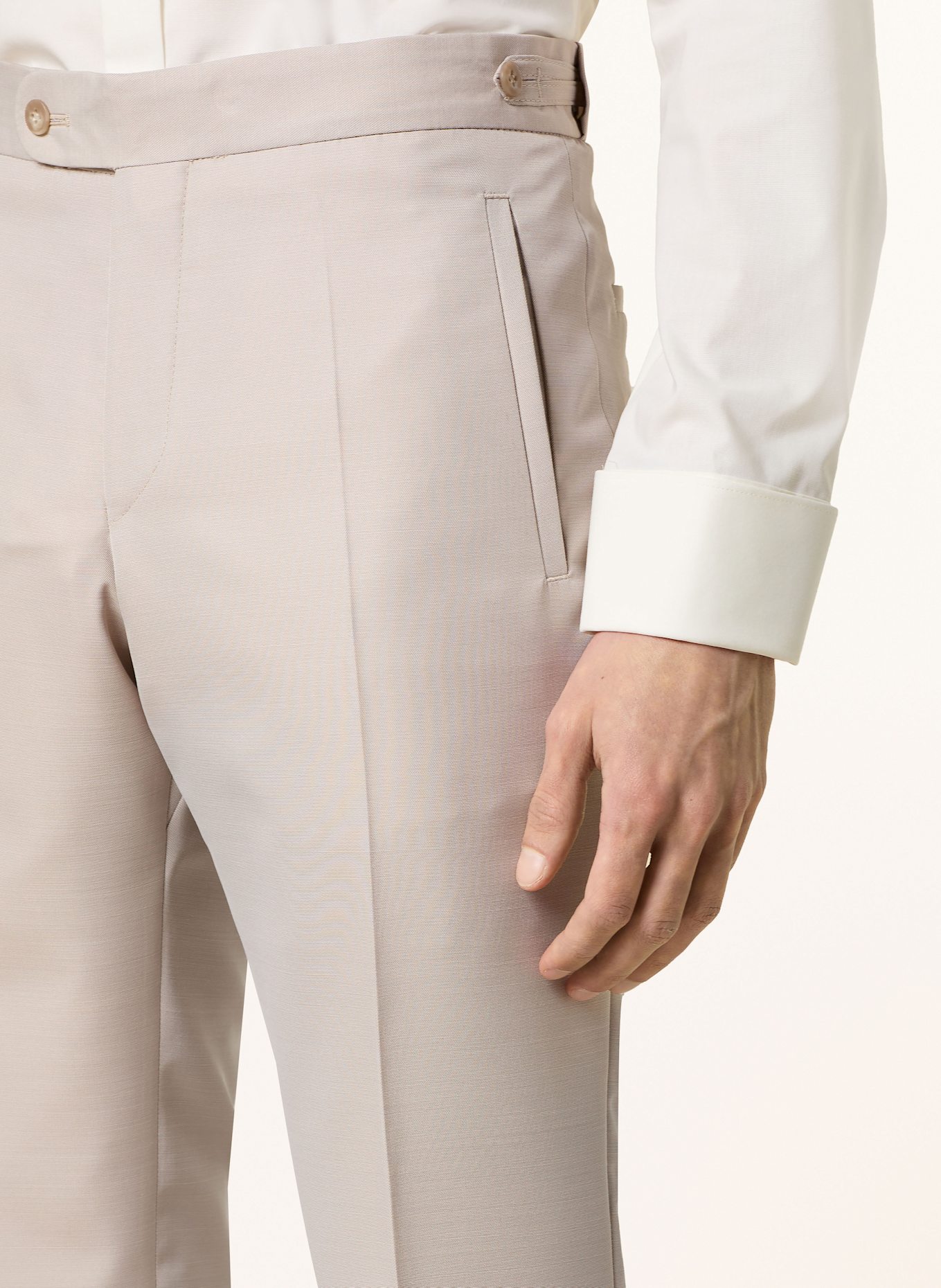 WILVORST Anzughose Extra Slim Fit: GRAU