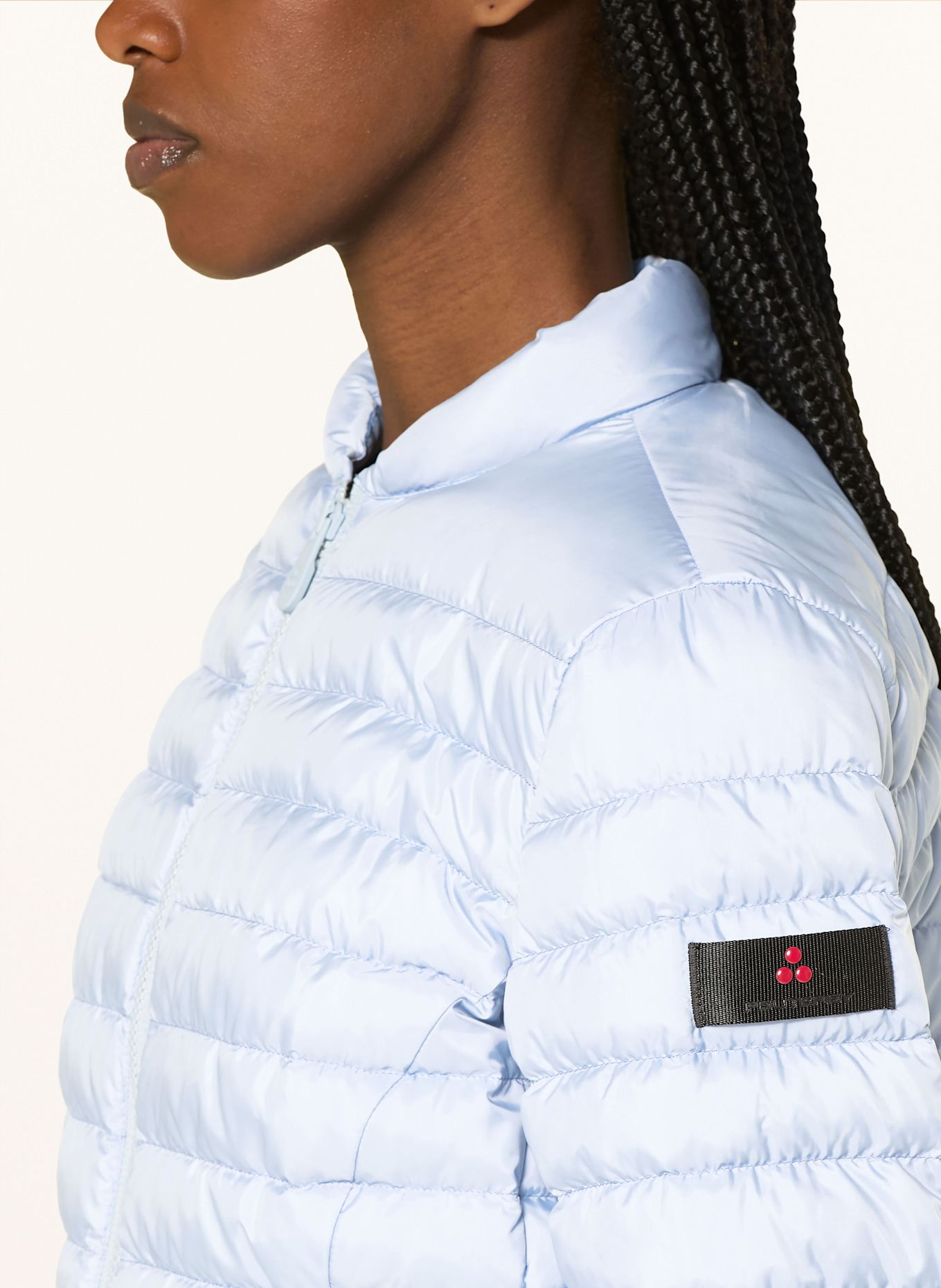 PEUTEREY Péřová bunda OPUNTIA: TMAVĚ MODRÁ