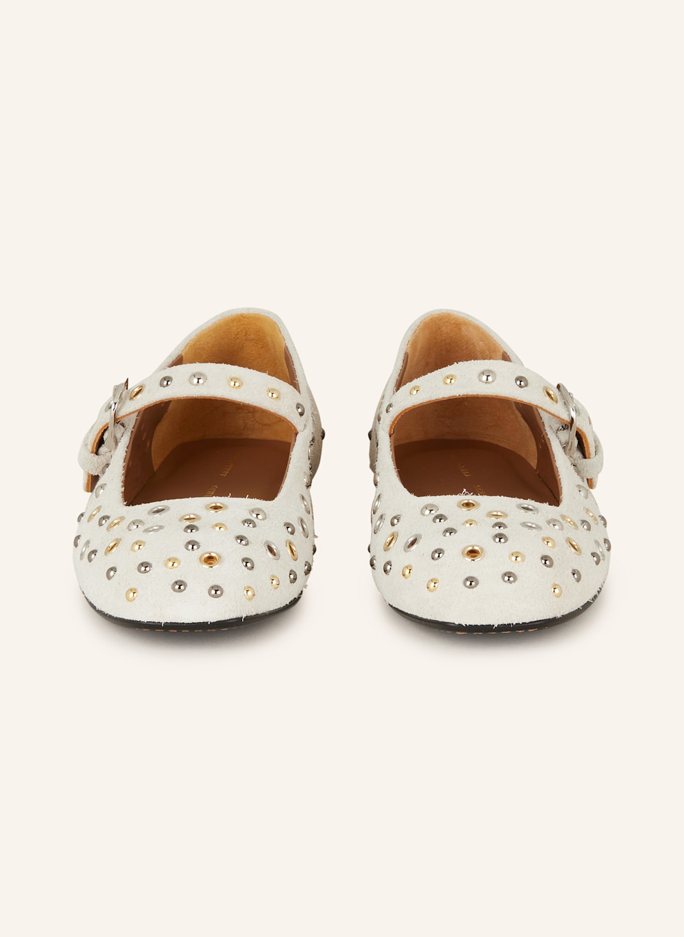 DOROTHEE SCHUMACHER Mary-Jane-Ballerinas WILD SOFTNESS: CREME