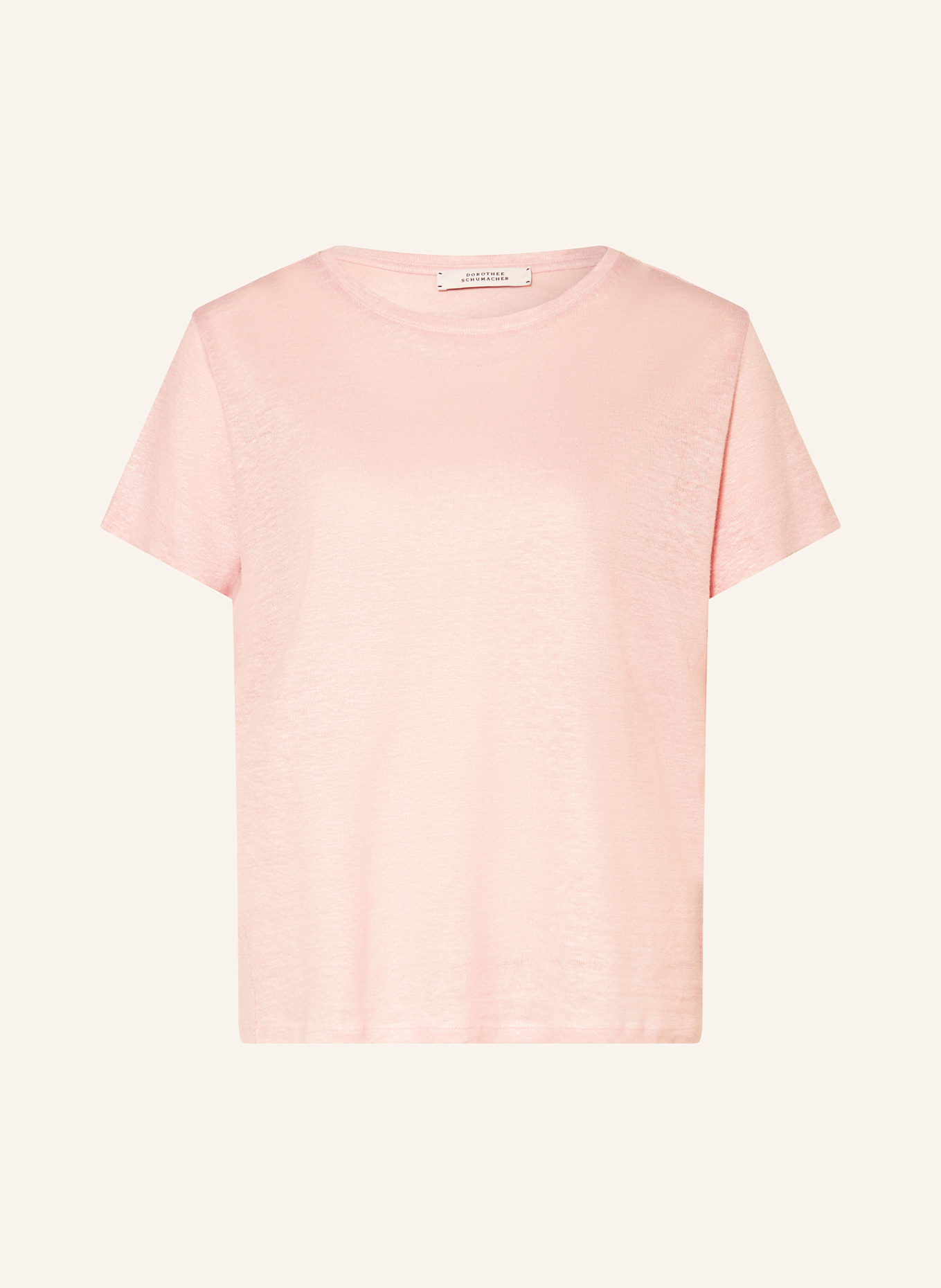 DOROTHEE SCHUMACHER Strickshirt NATURAL EASE: HELLROSA