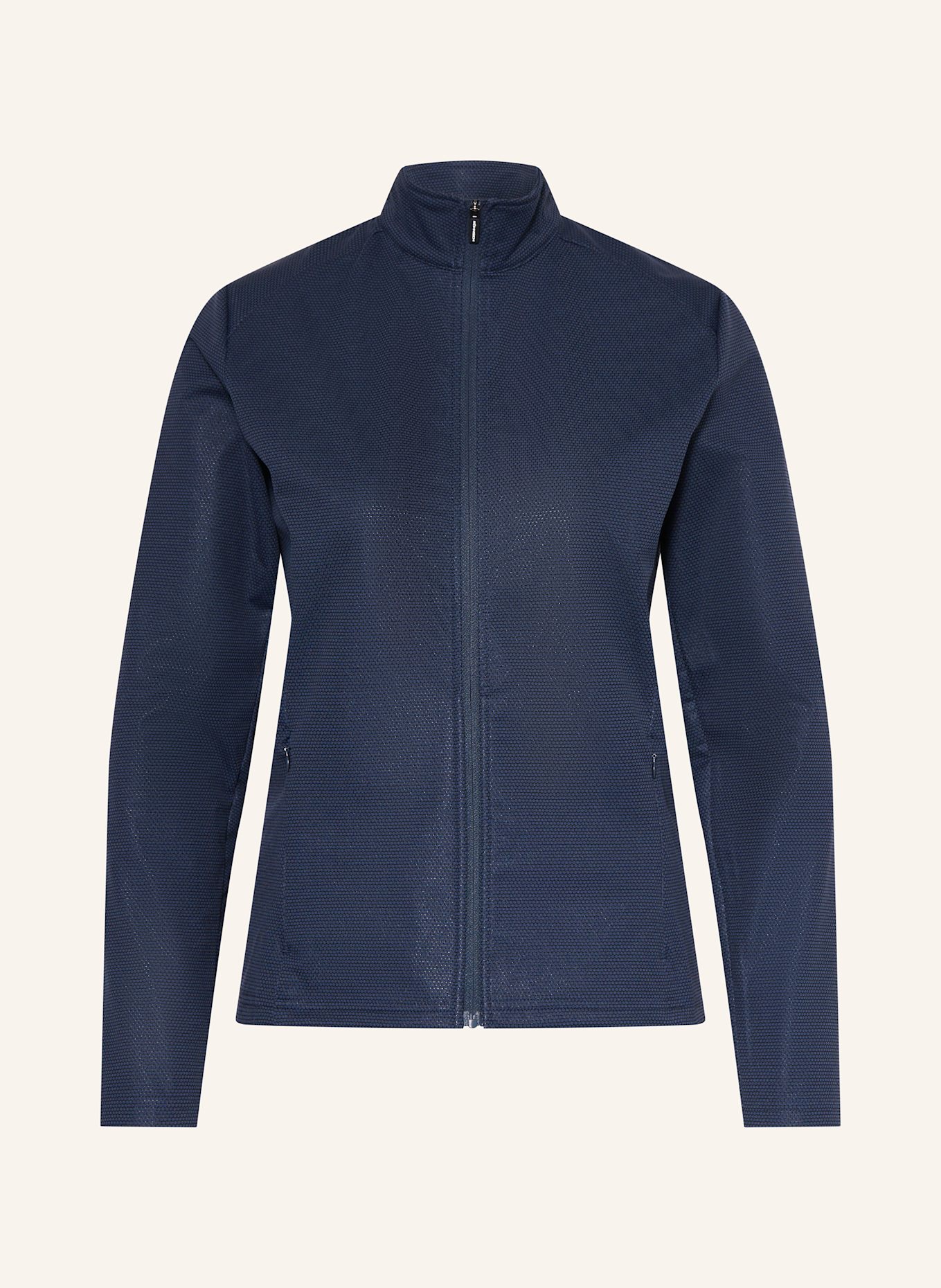RÖHNISCH Midlayer-Jacke LAURA: DUNKELBLAU/ SCHWARZ