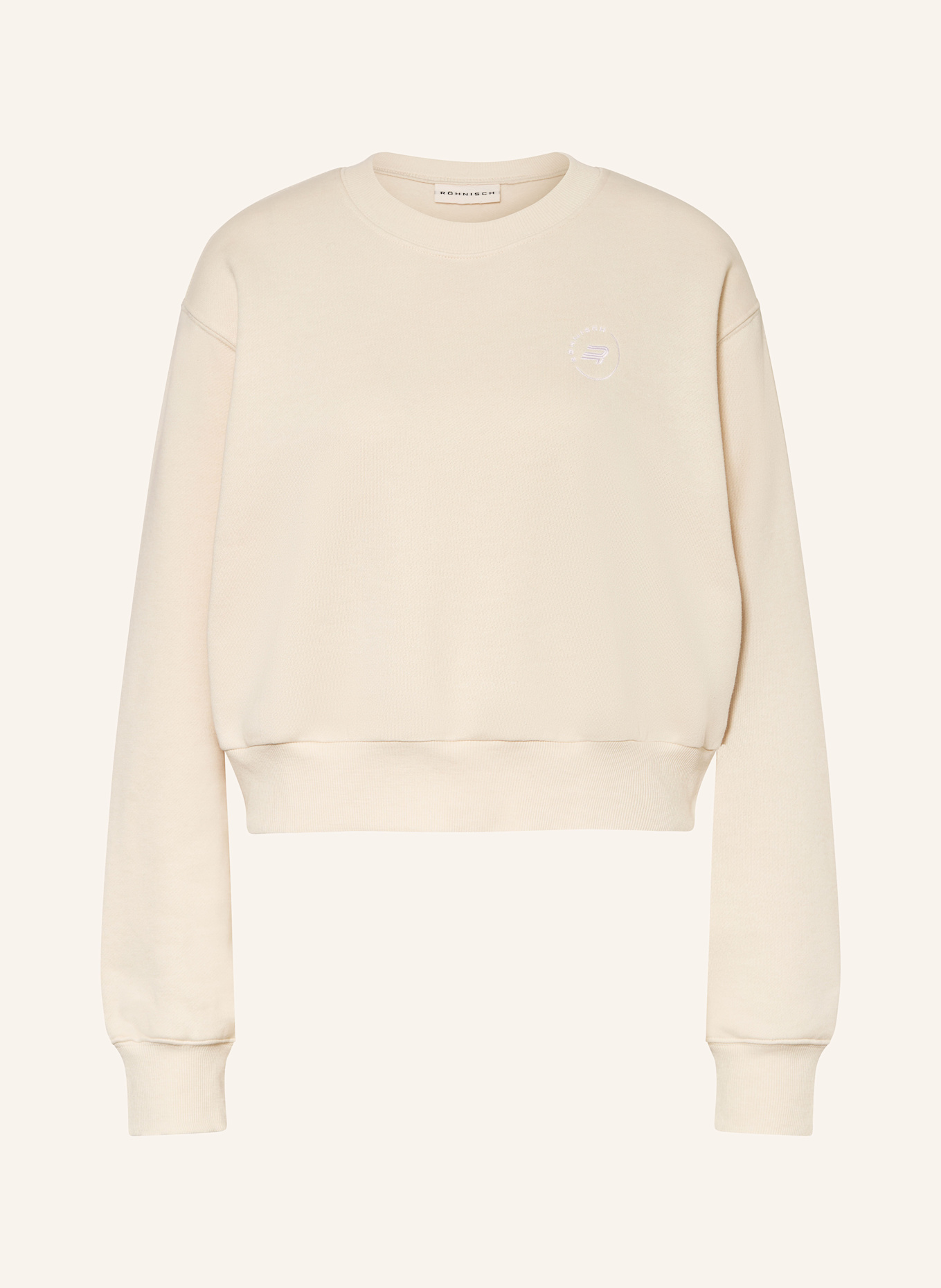 RÖHNISCH Sweatshirt: CREME