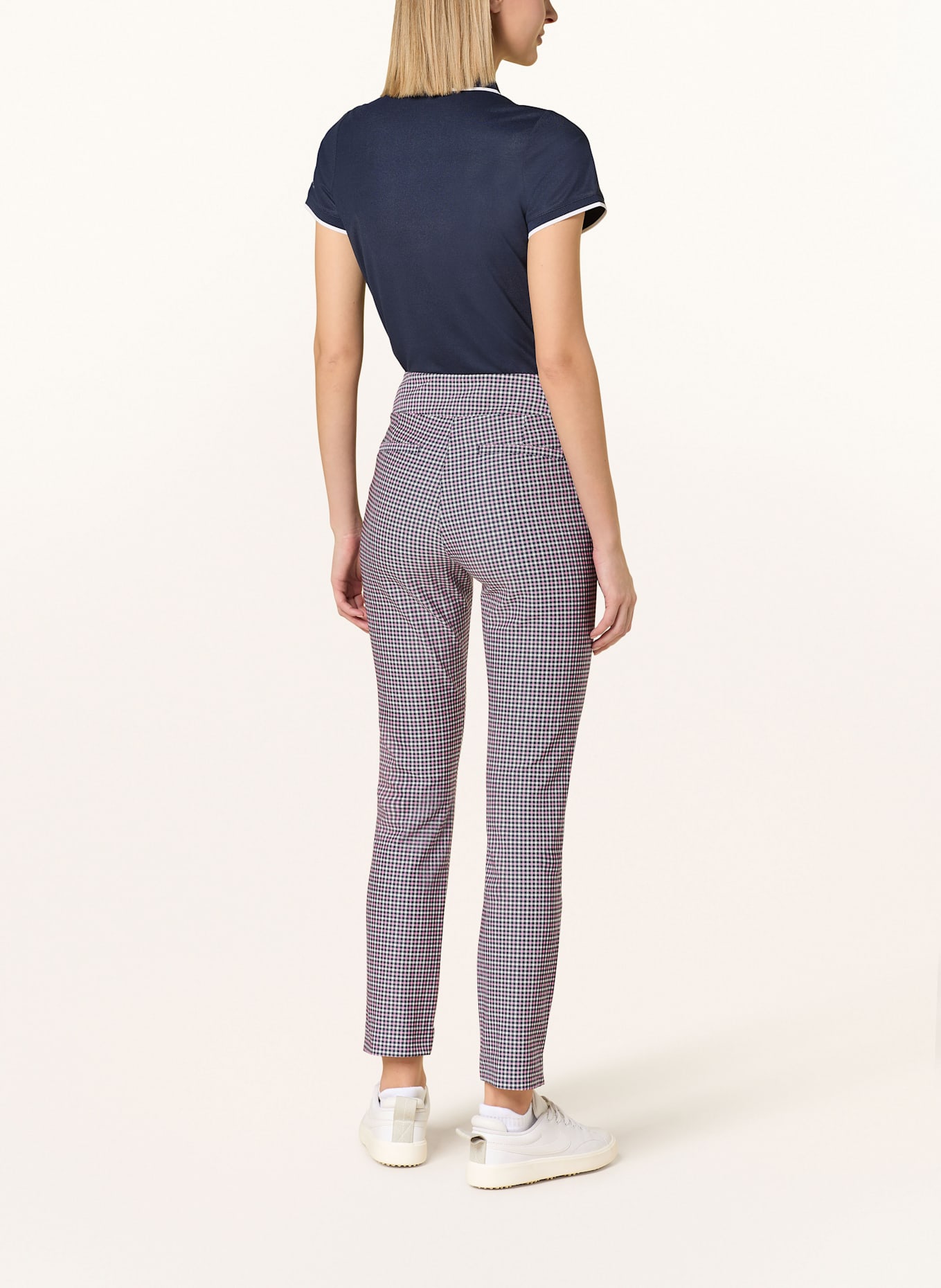 RÖHNISCH Golfhose GRACE: PINK/ SCHWARZ/ WEISS
