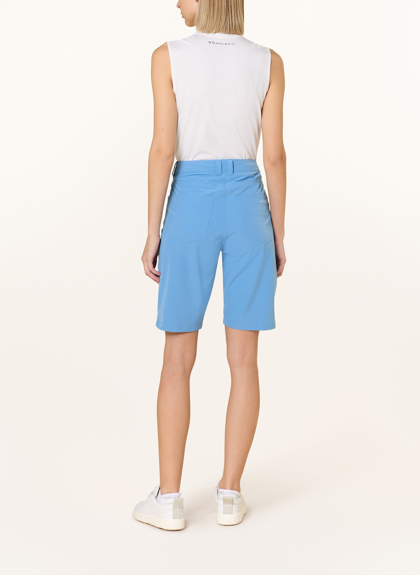 RÖHNISCH 3/4 golf pants CHIE: LIGHT BLUE