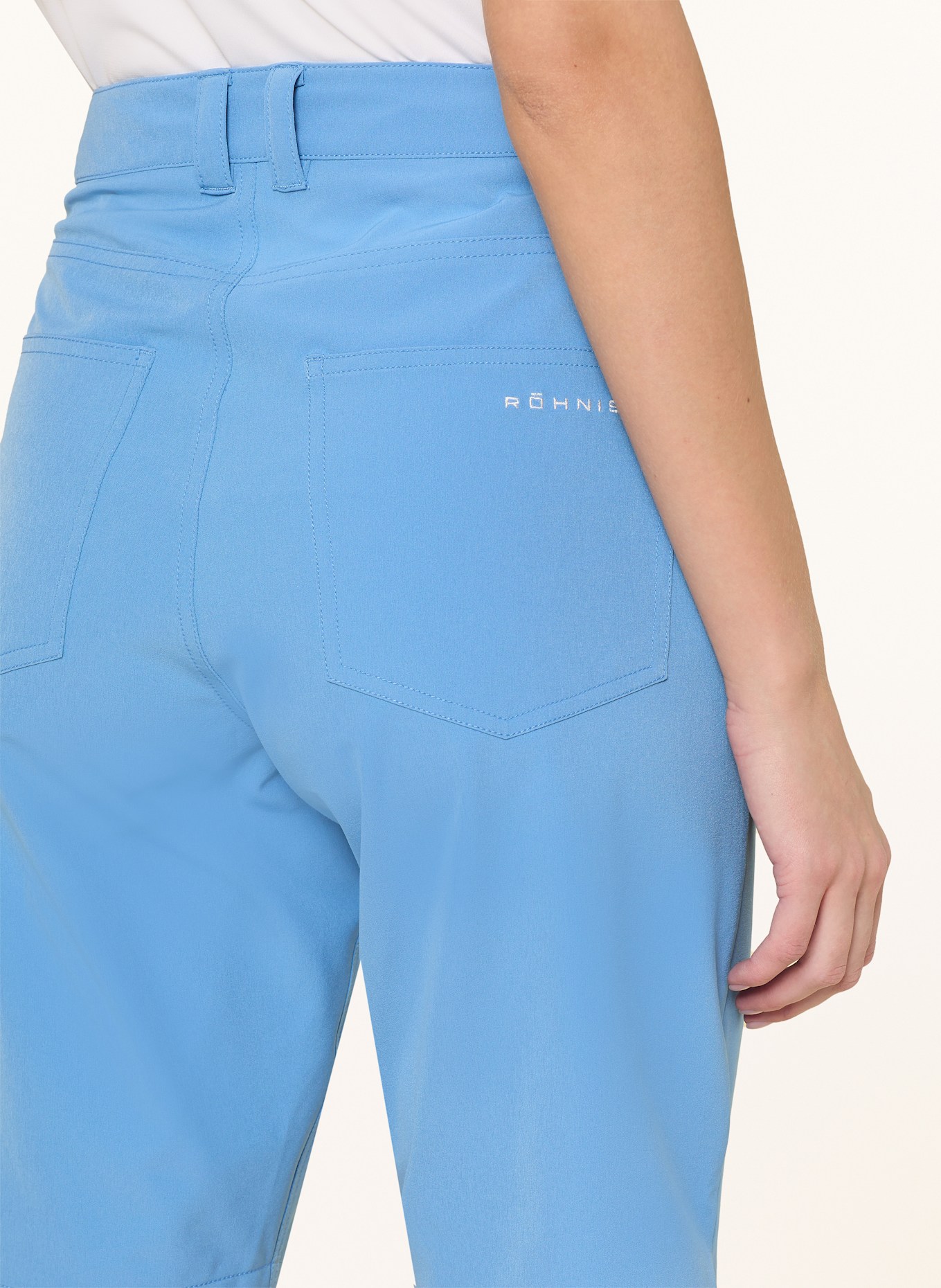 RÖHNISCH 3/4 golf pants CHIE: LIGHT BLUE
