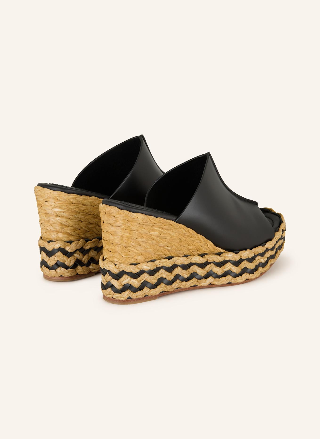 PALOMA BARCELÓ Plateau-Wedges IVANA: SCHWARZ