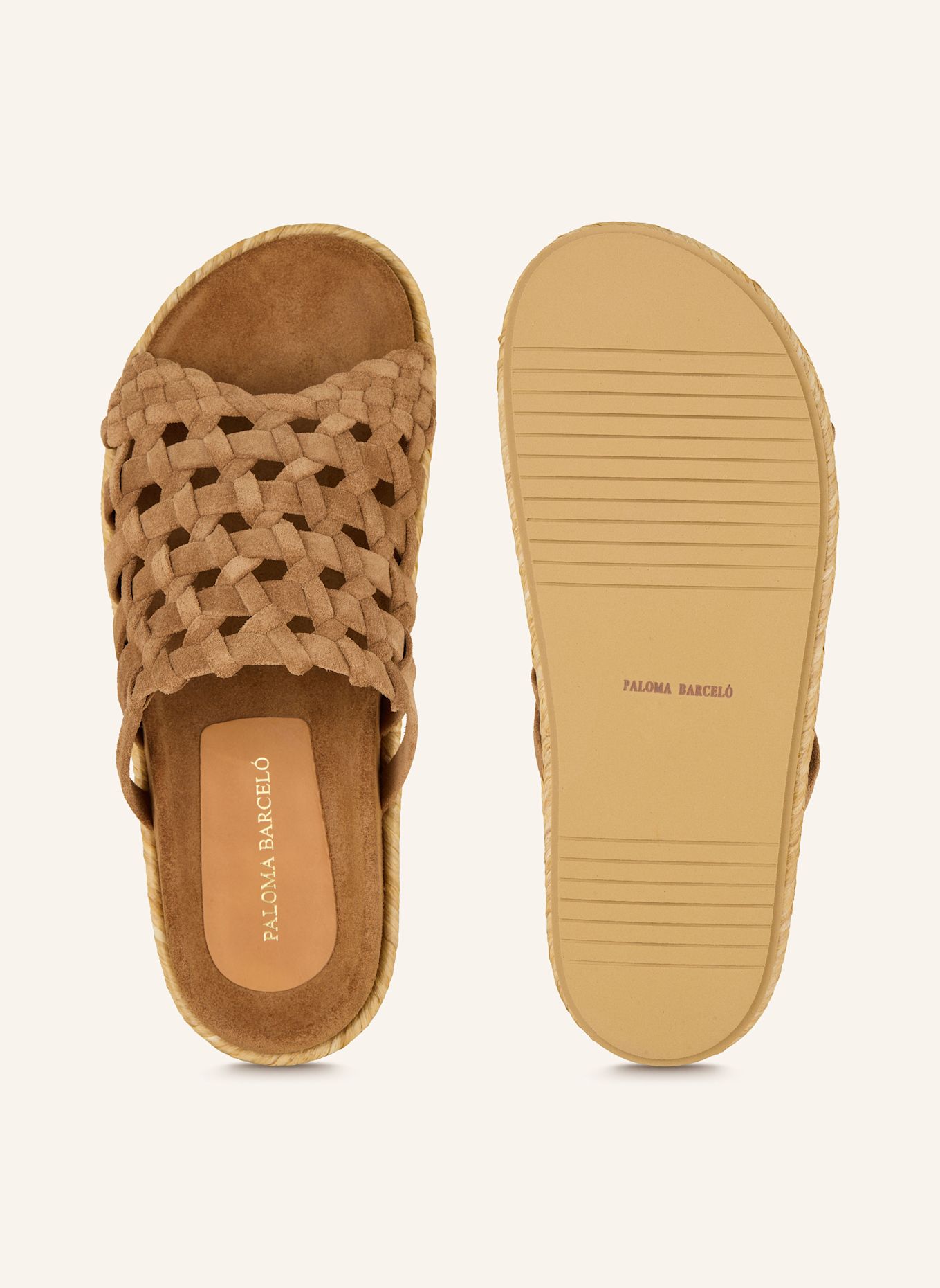PALOMA BARCELÓ Platform slides: BROWN