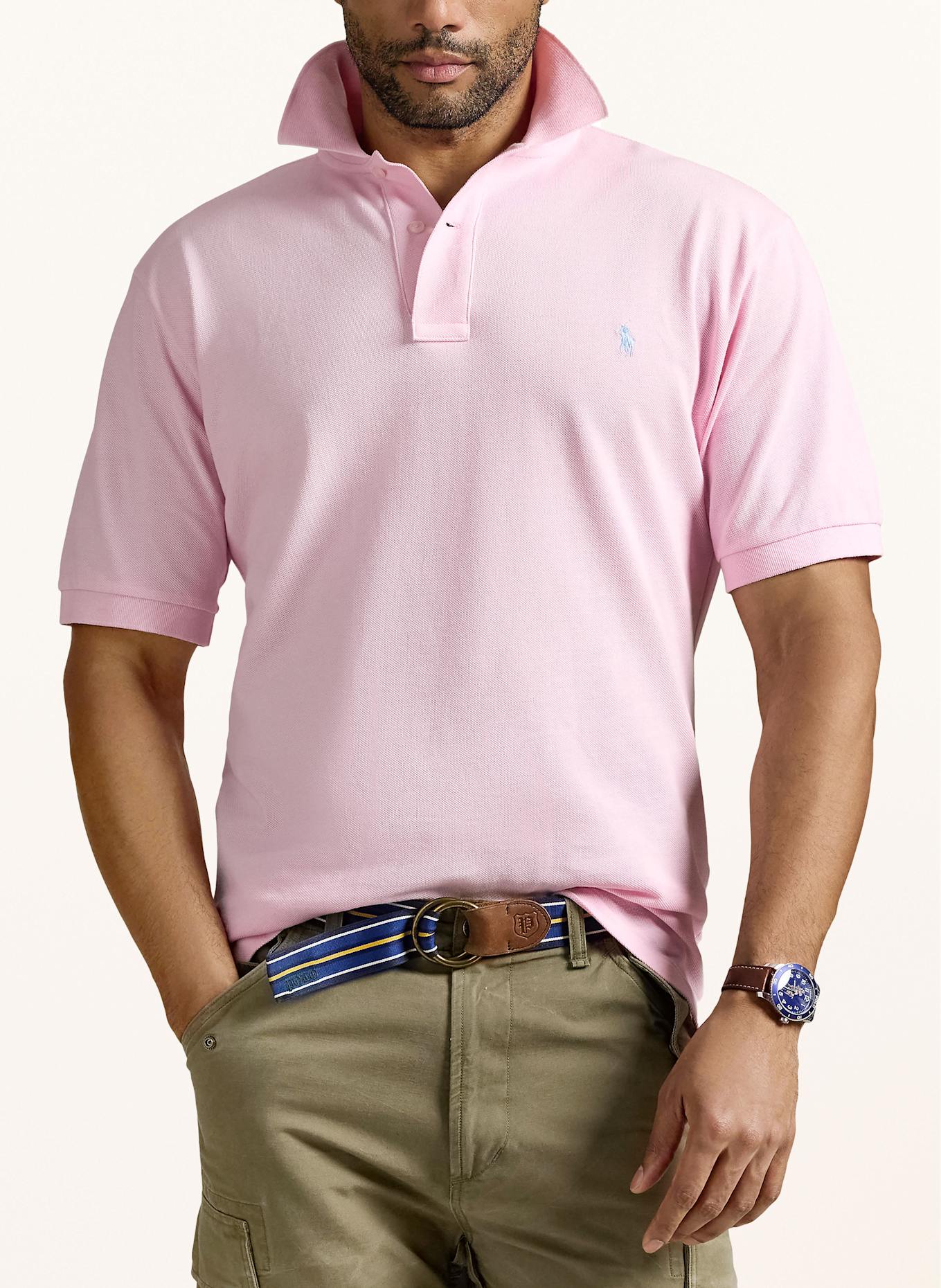 POLO RALPH LAUREN Big & Tall Piqué-Poloshirt: ROSA