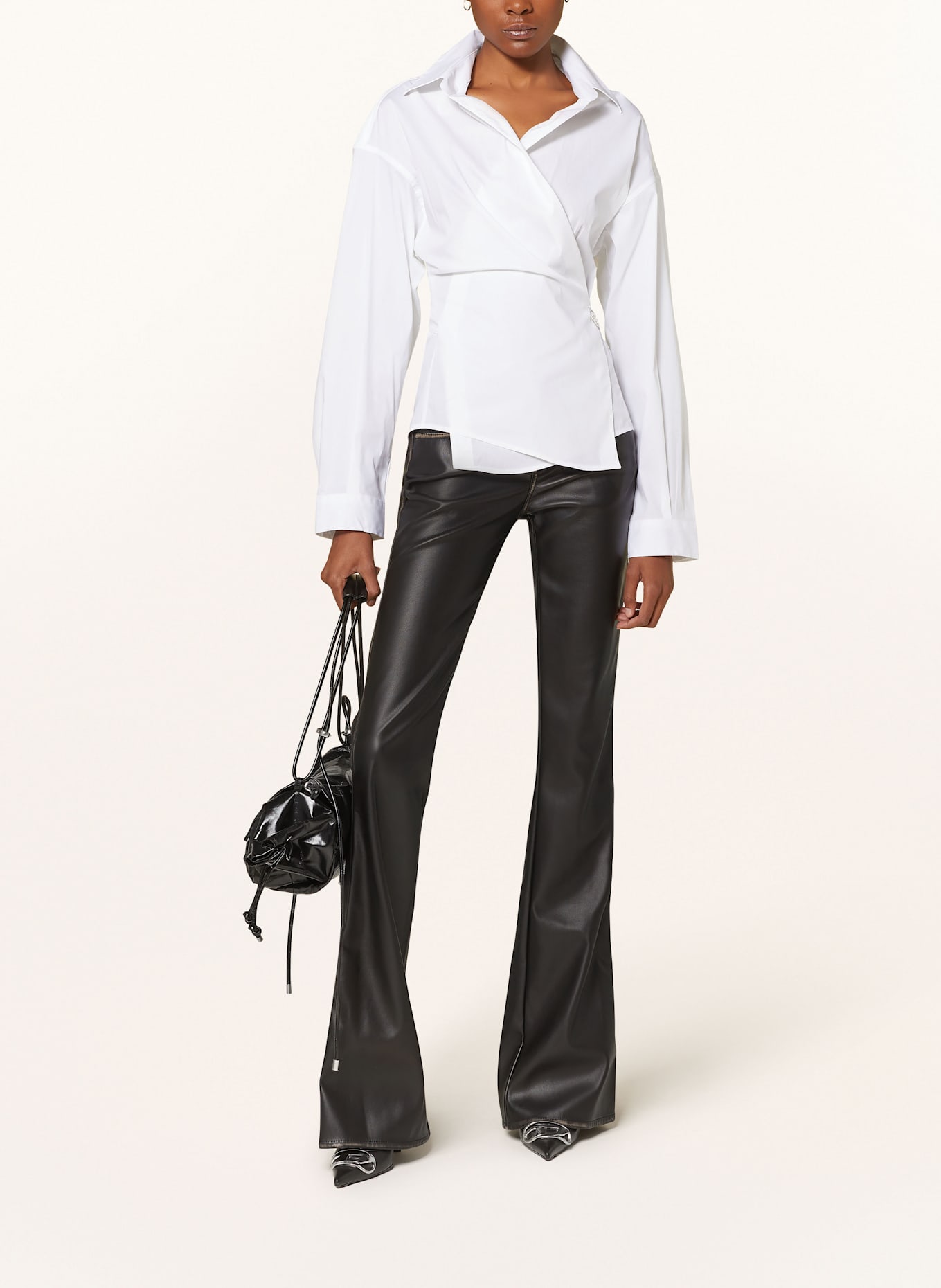 DIESEL Hemdbluse C-DELPHI: WEISS