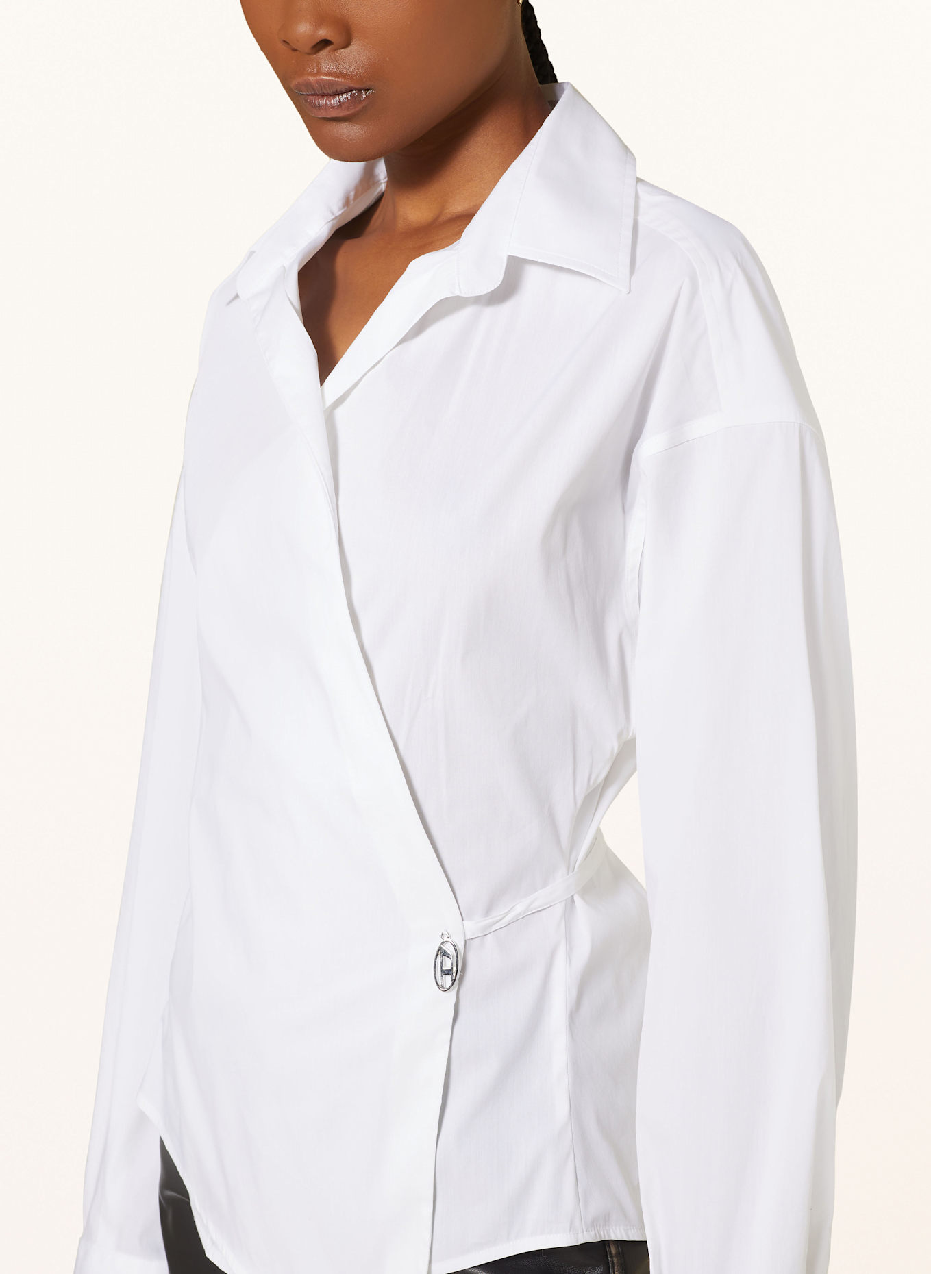 DIESEL Hemdbluse C-DELPHI: WEISS