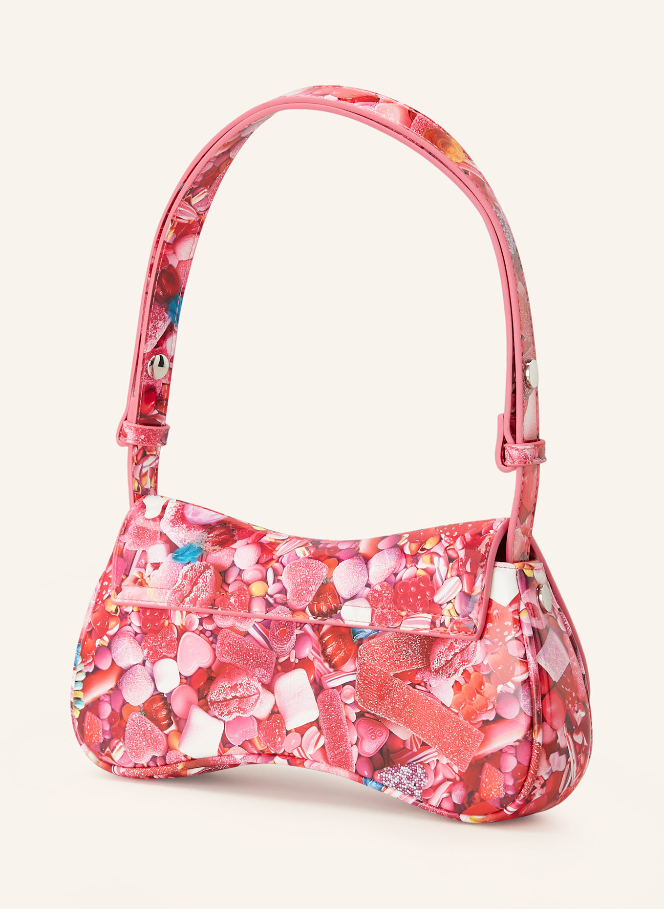 DIESEL Torba na ramię PLAY PLAY: MOCNORÓŻOWY / FUKSJA / ŻÓŁTY