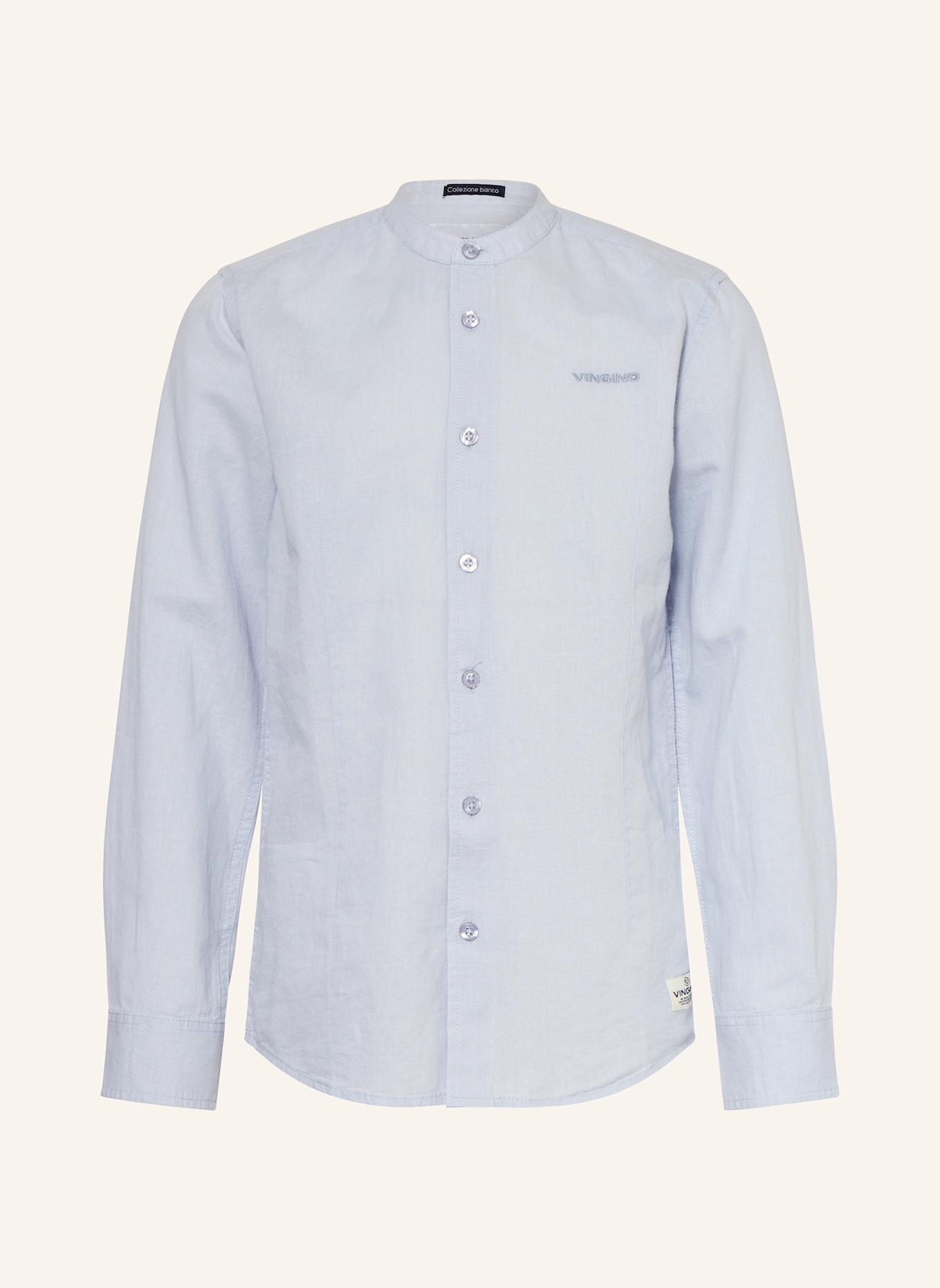 VINGINO Košile LOSHEF se lnem: TMAVĚ MODRÁ