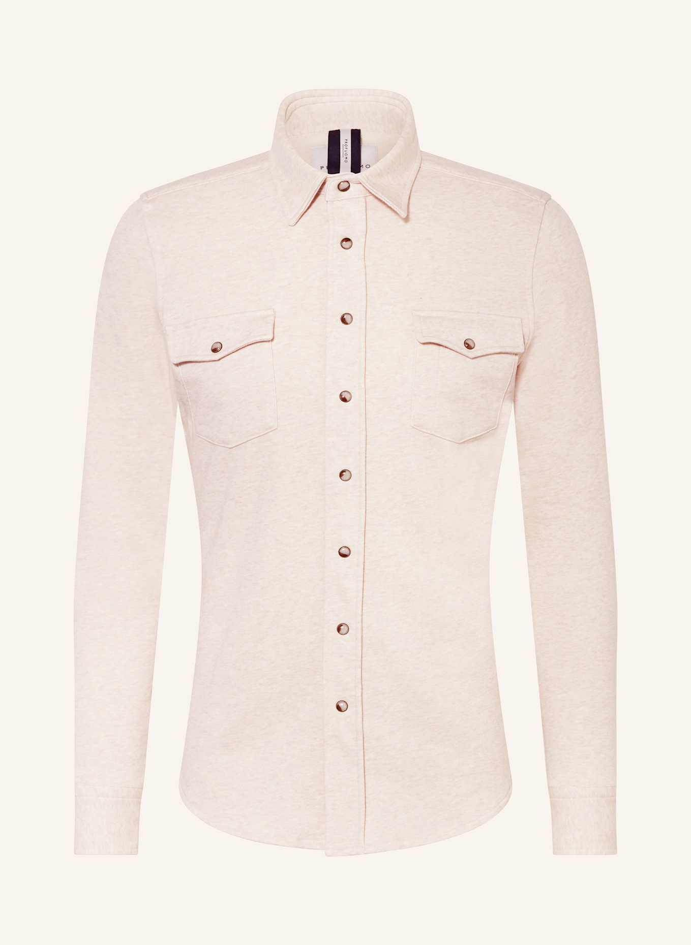 PROFUOMO Overshirt: BEIGE