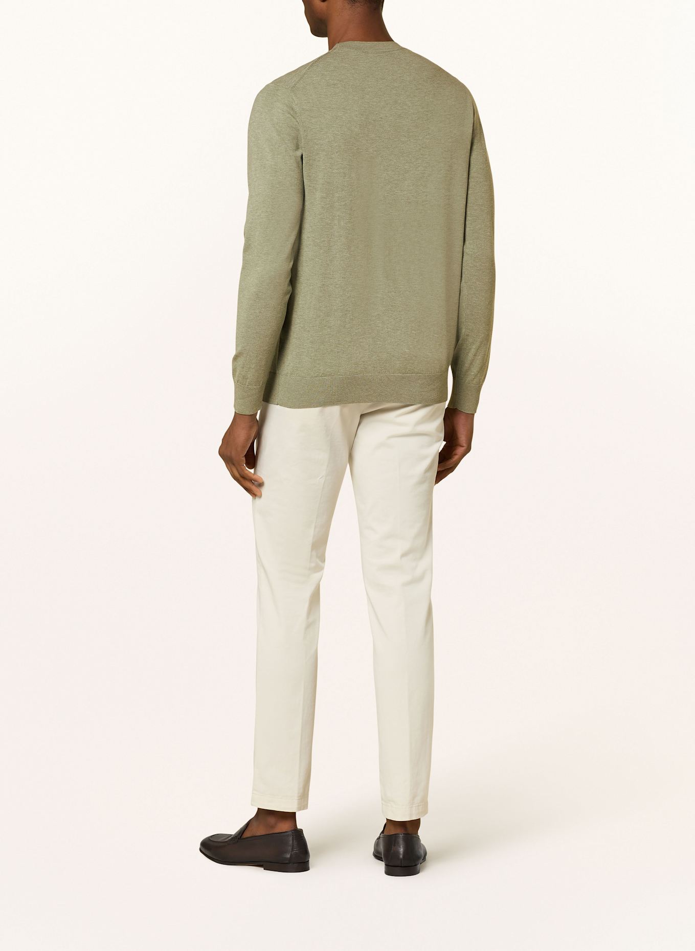 PROFUOMO Sweter: ZIELONY