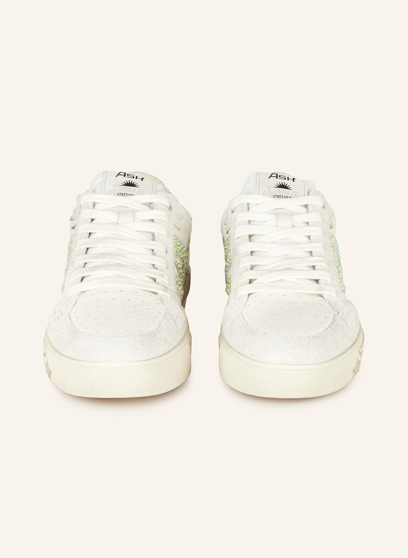 ash Sneaker MOONLIGHT: WEISS / HELLGRAU