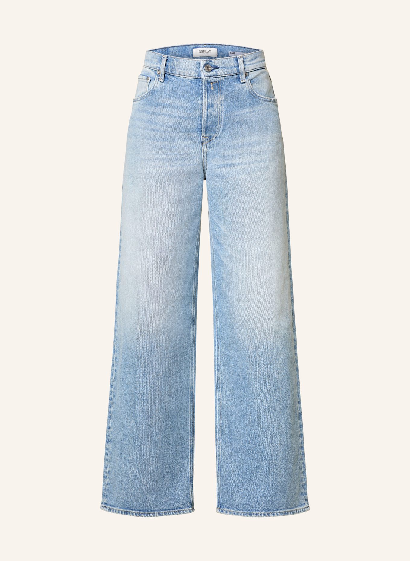 REPLAY Straight Jeans CARY: 010 LIGHT BLUE