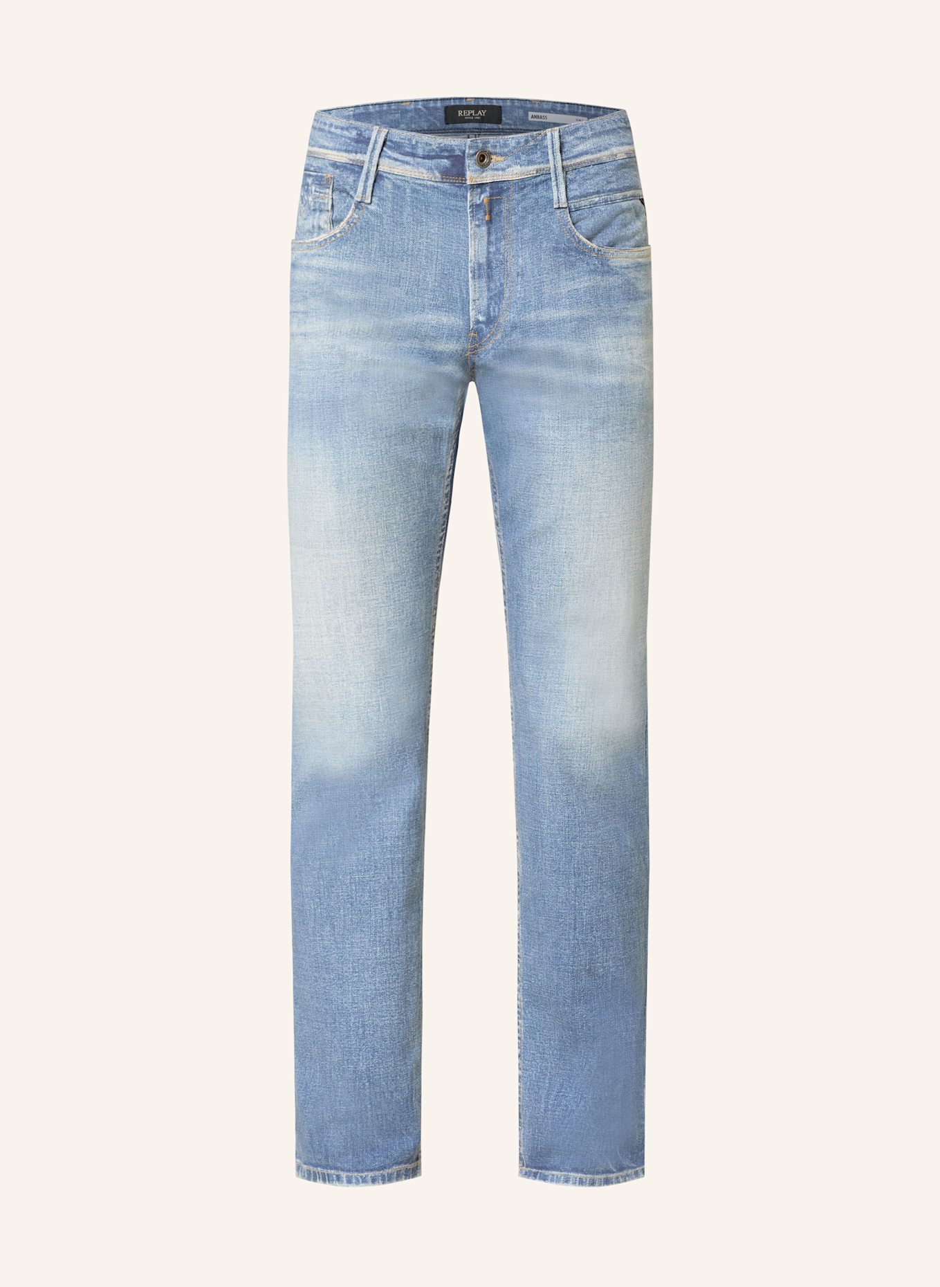 REPLAY Jeans slim fit: 009 MEDIUM BLUE