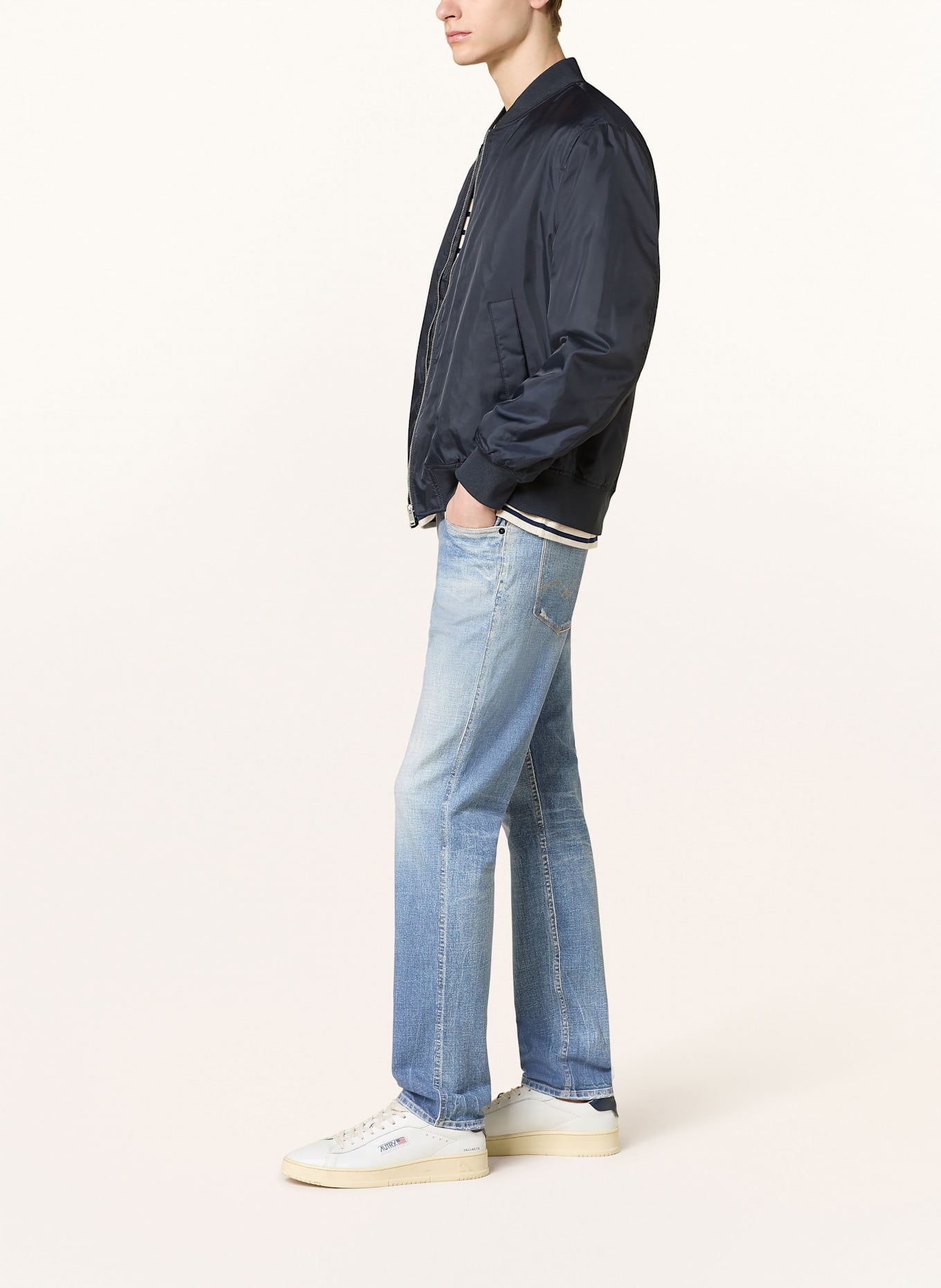 REPLAY Jeans slim fit: 009 MEDIUM BLUE