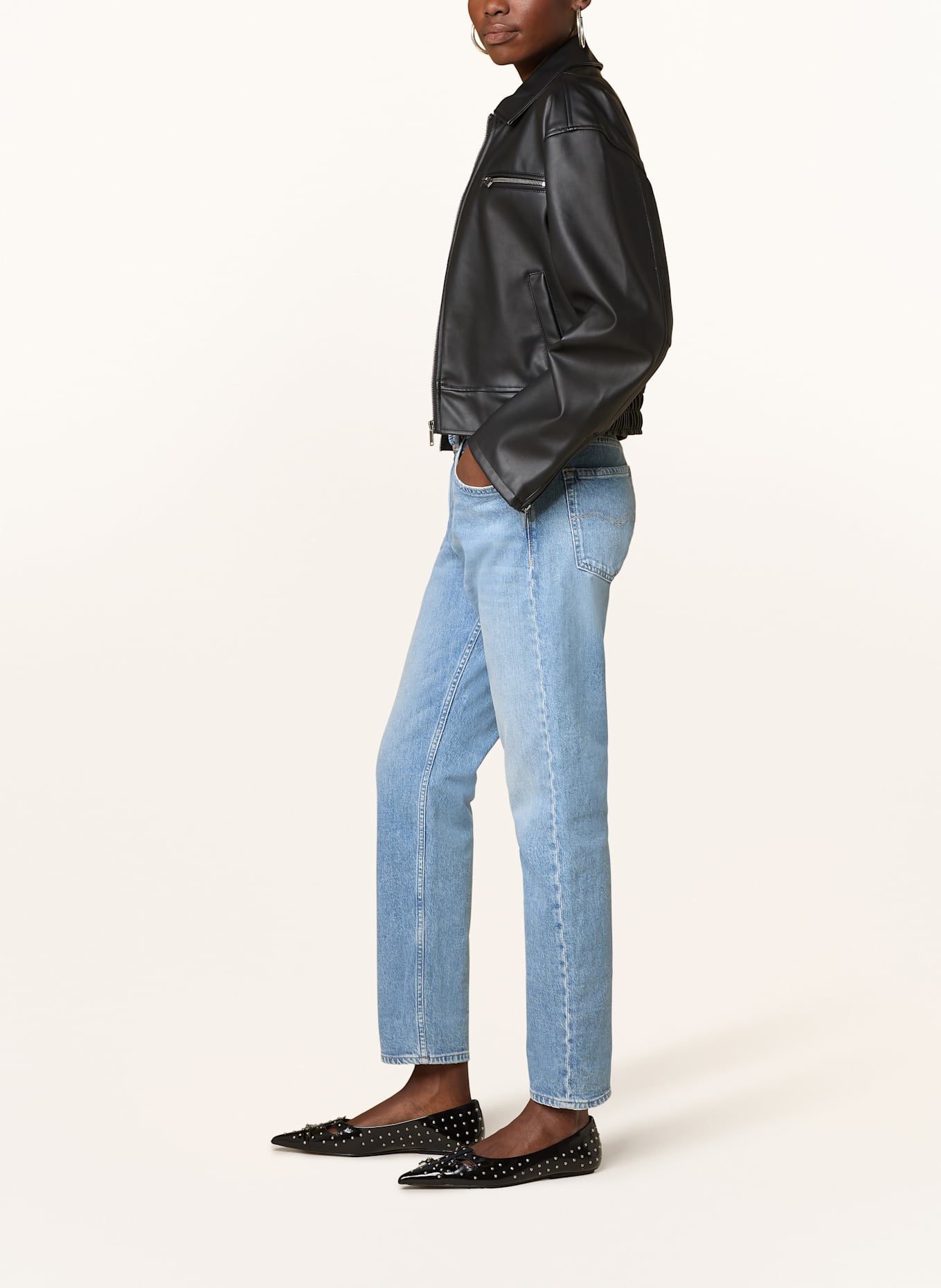 REPLAY Boyfriend Jeans MARTY: 010 LIGHT BLUE