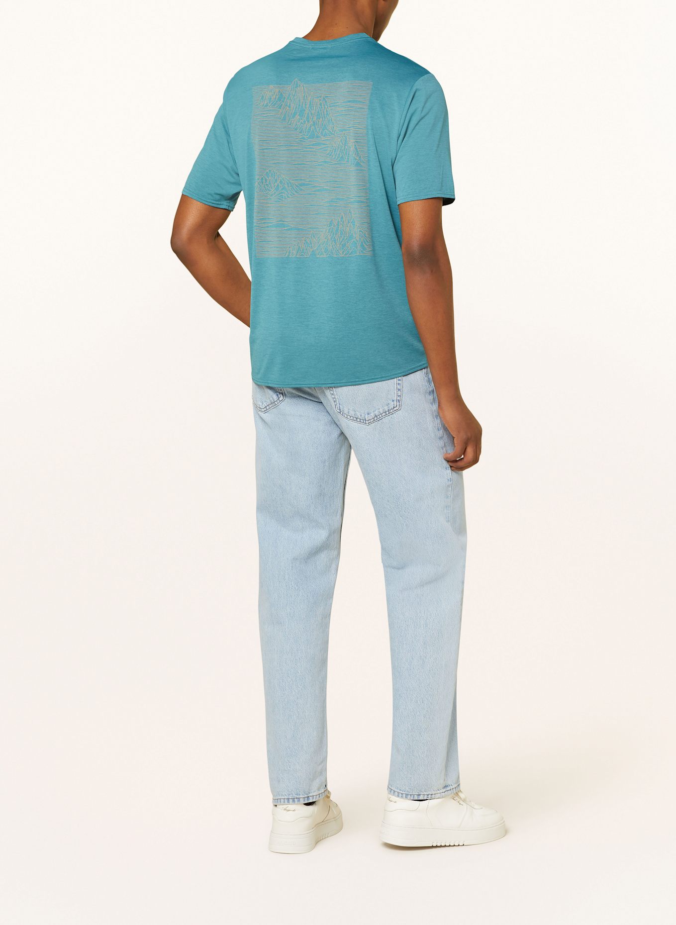 patagonia T-shirt: PETROL