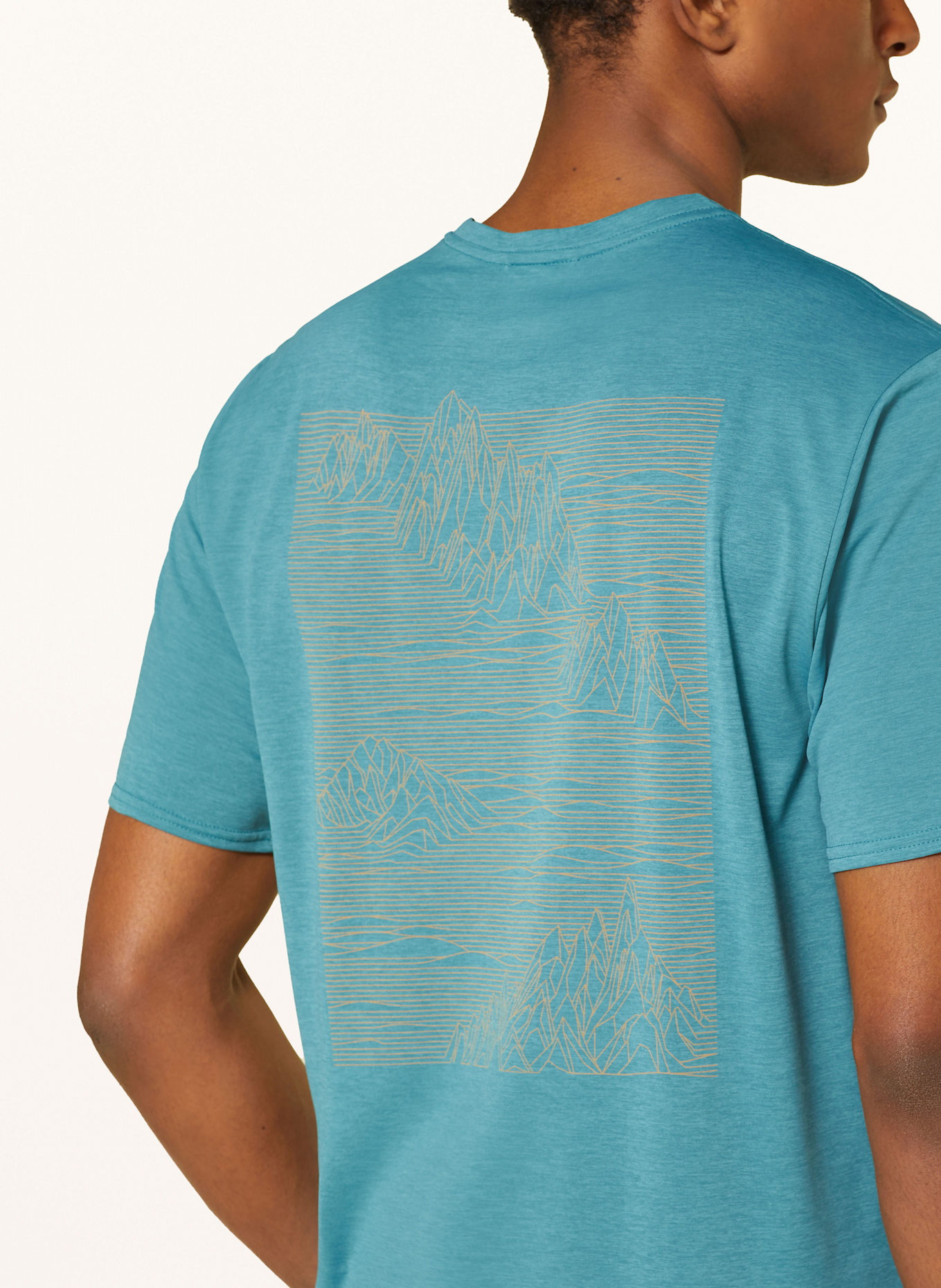 patagonia T-shirt: PETROL