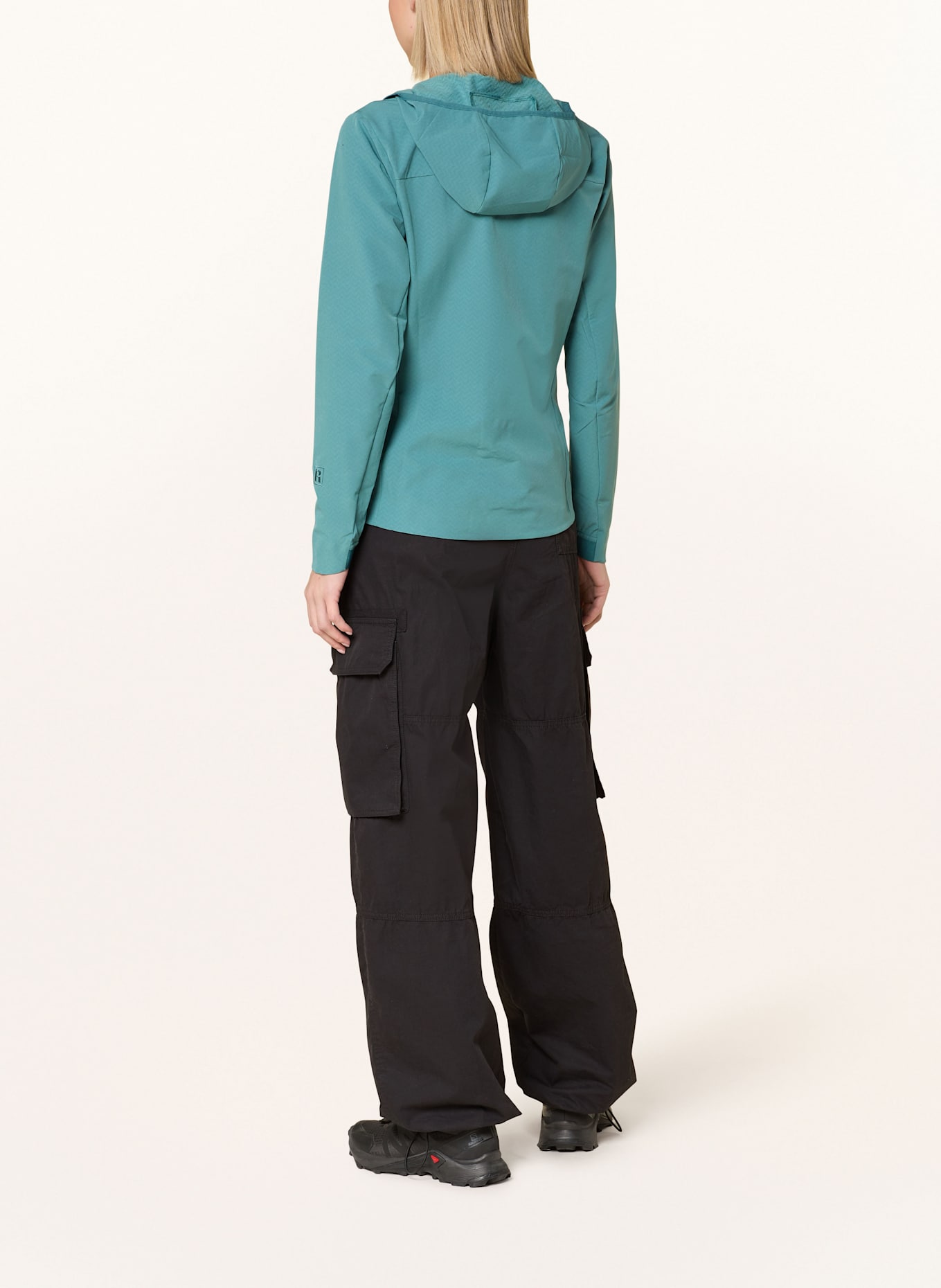 patagonia Kurtka funkcyjna R1® CROSSSTRATA: PETROL