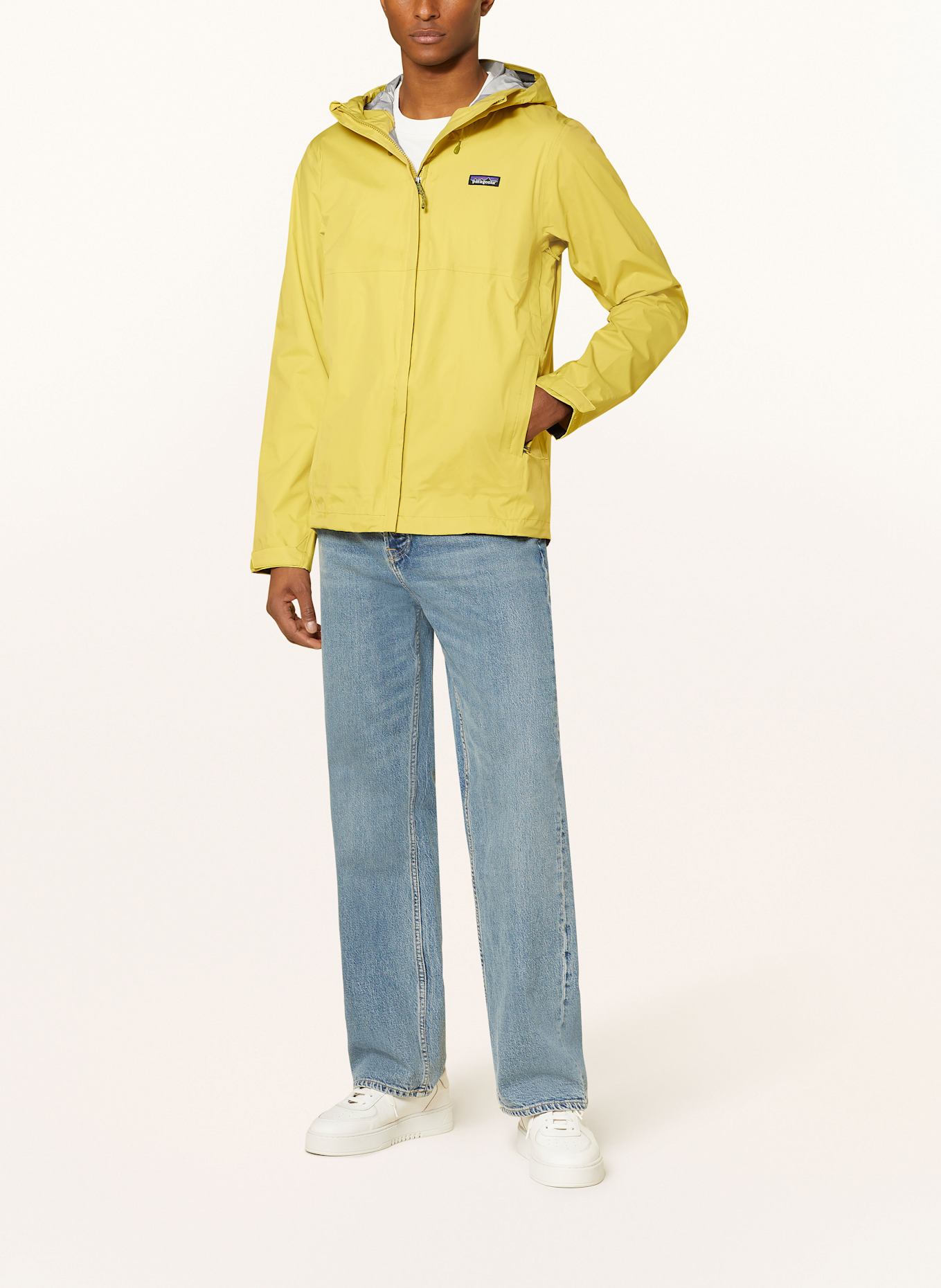 patagonia Funktionsjacke TORRENTSHELL: HELLGRÜN