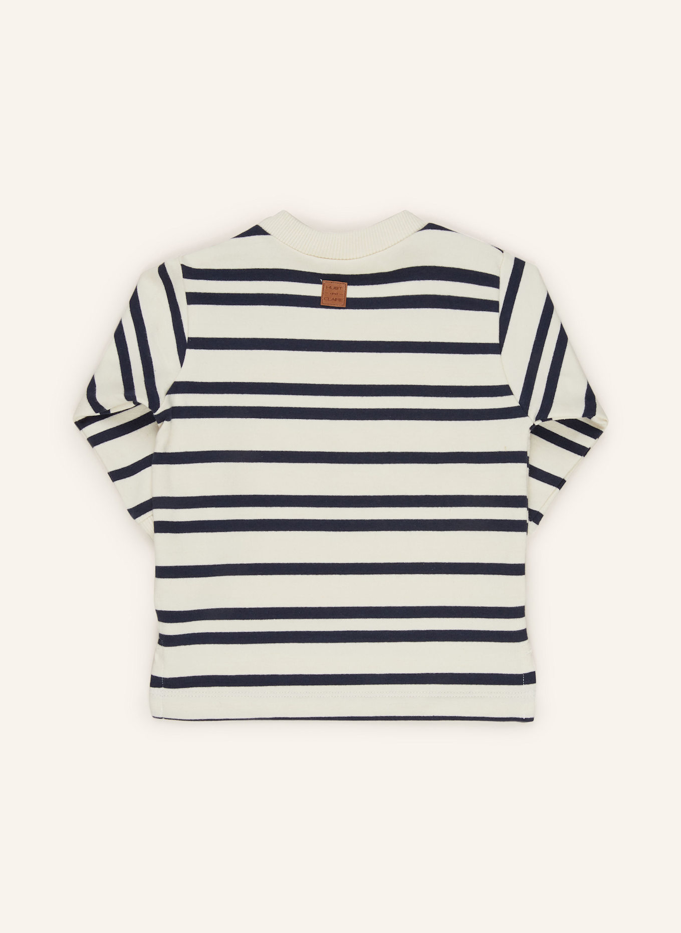 HUST and CLAIRE Sweatshirt HCSOFUS: WEISS / DUNKELBLAU