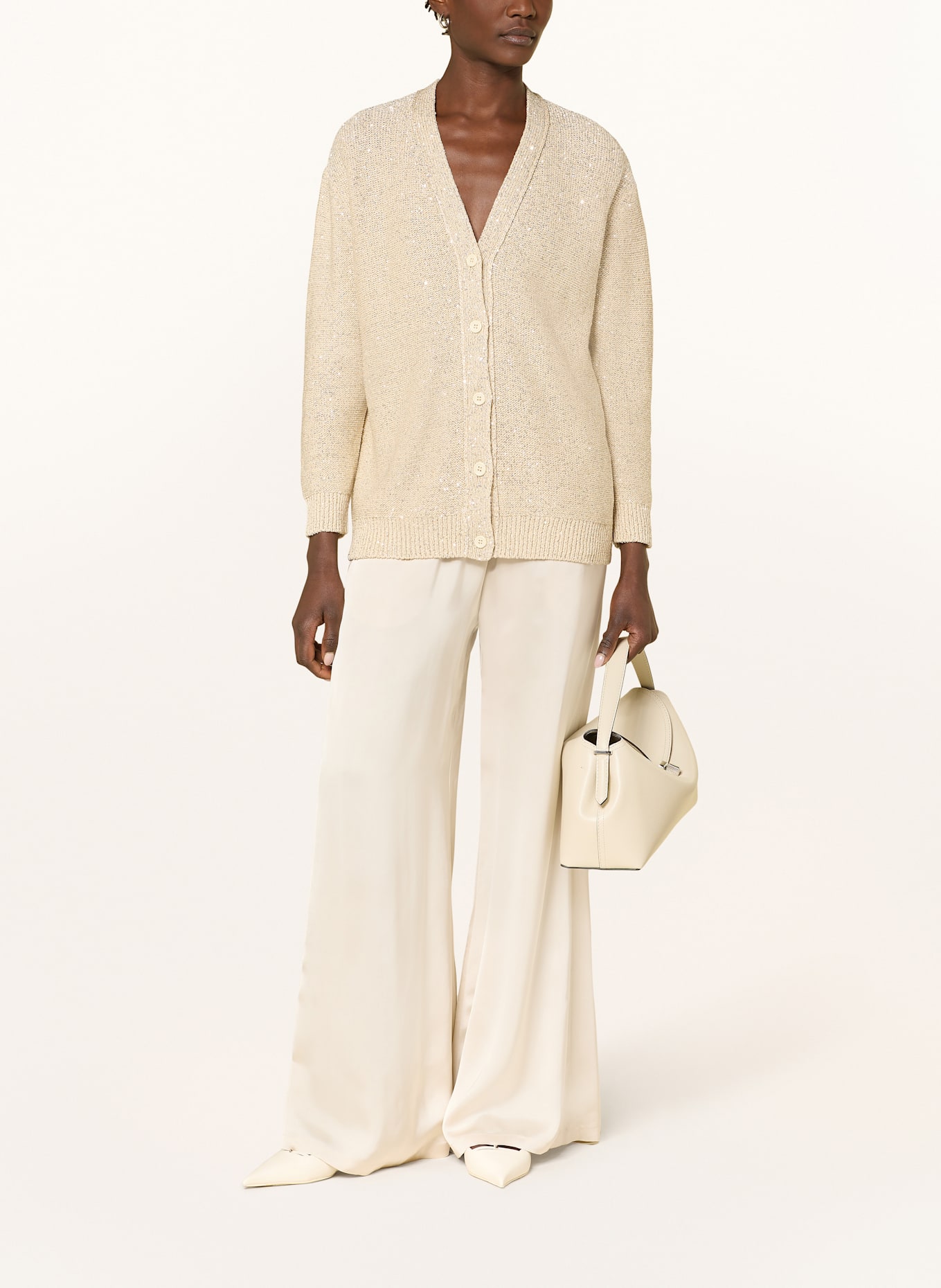 FABIANA FILIPPI Marlenehose: CREME