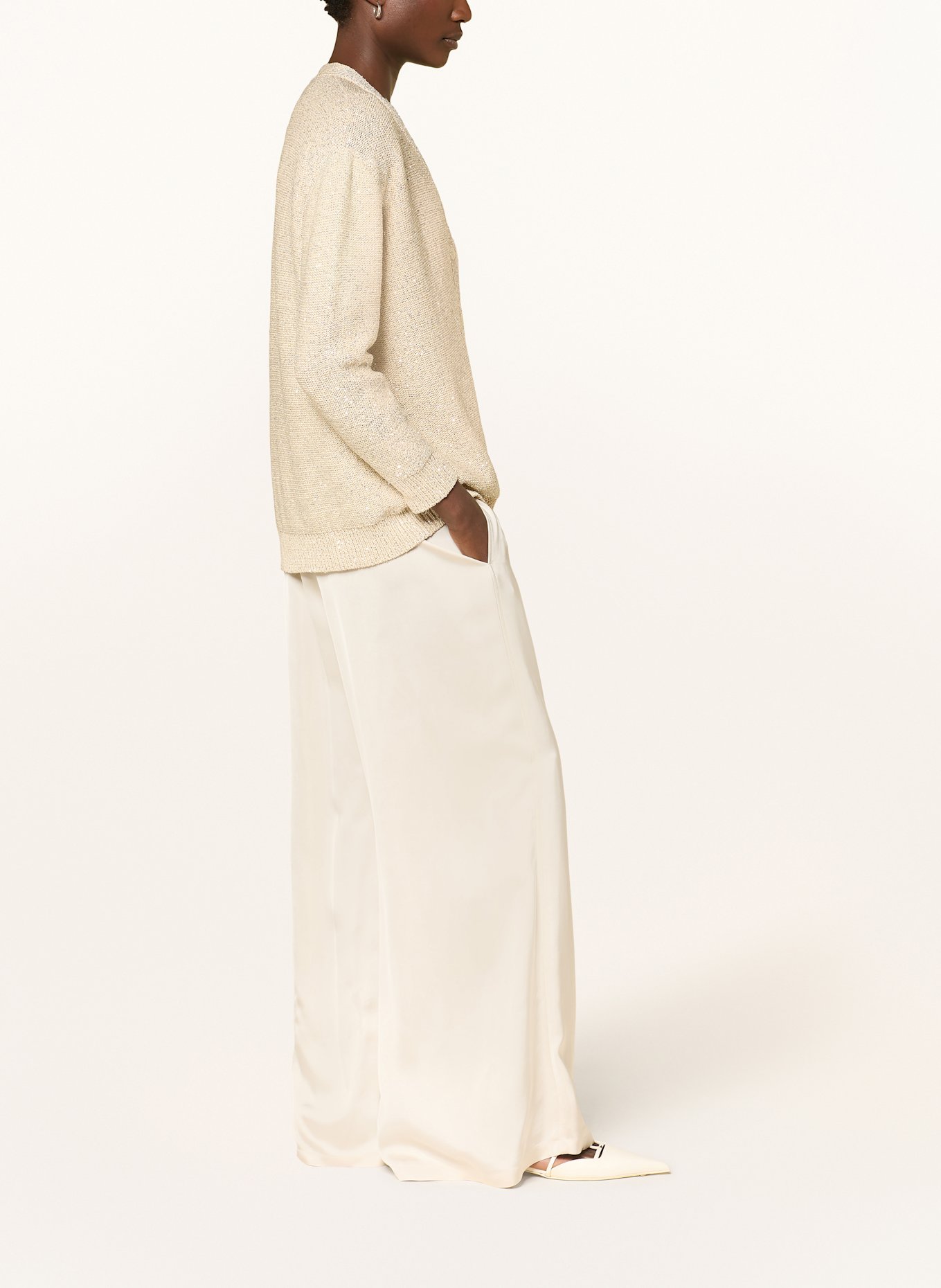 FABIANA FILIPPI Marlenehose: CREME