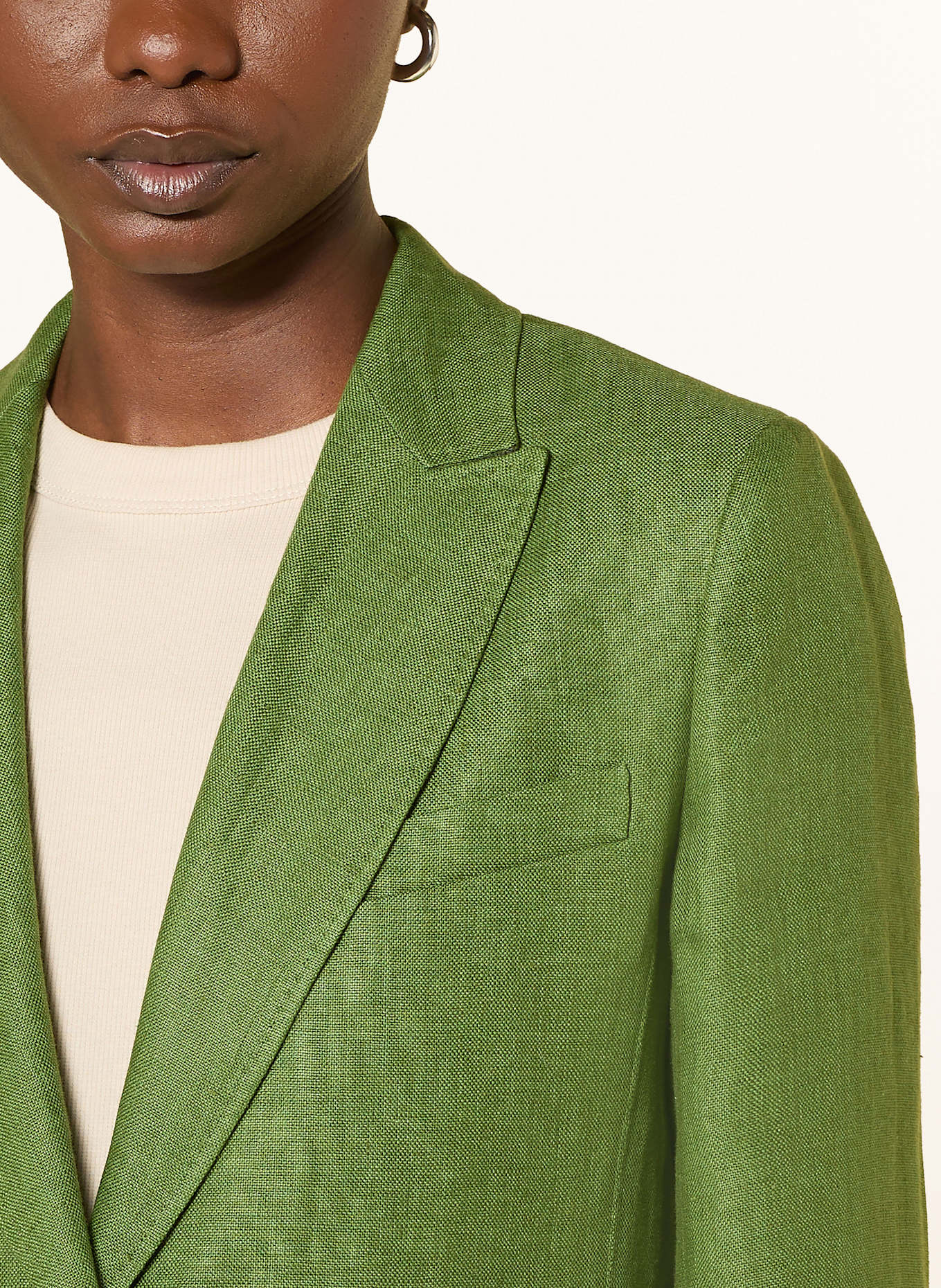 WEEKEND Max Mara Linen blazer NALUT in green