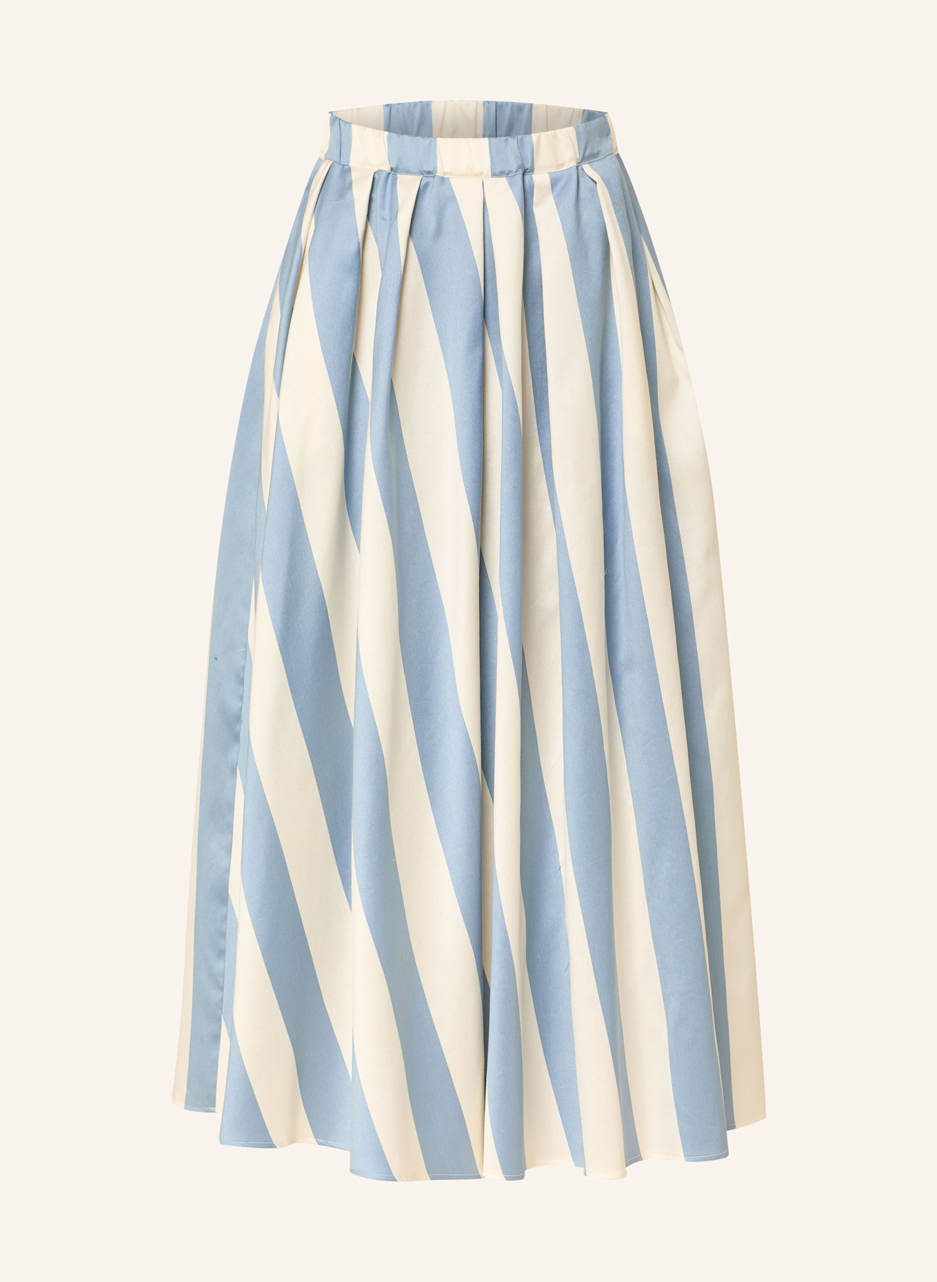 WEEKEND Max Mara Rock VIDIM: ECRU / HELLBLAU