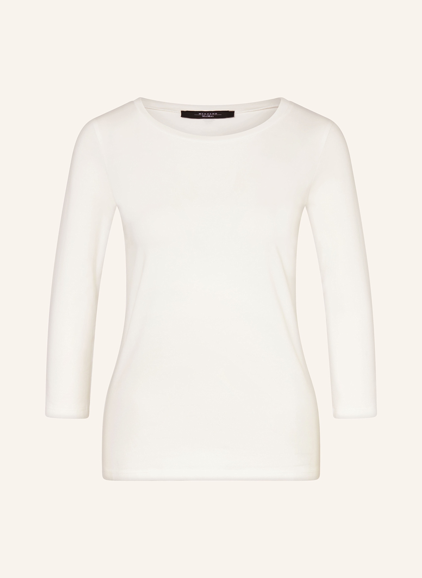 WEEKEND Max Mara Shirt MULTIA with 3/4 sleeves: ECRU