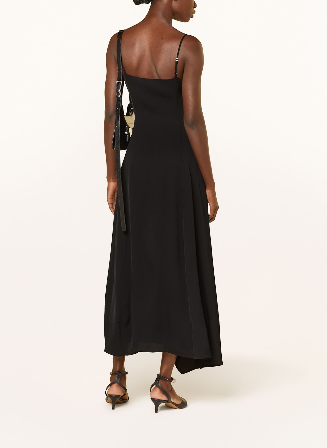 Nanushka Kleid ALBINA: SCHWARZ