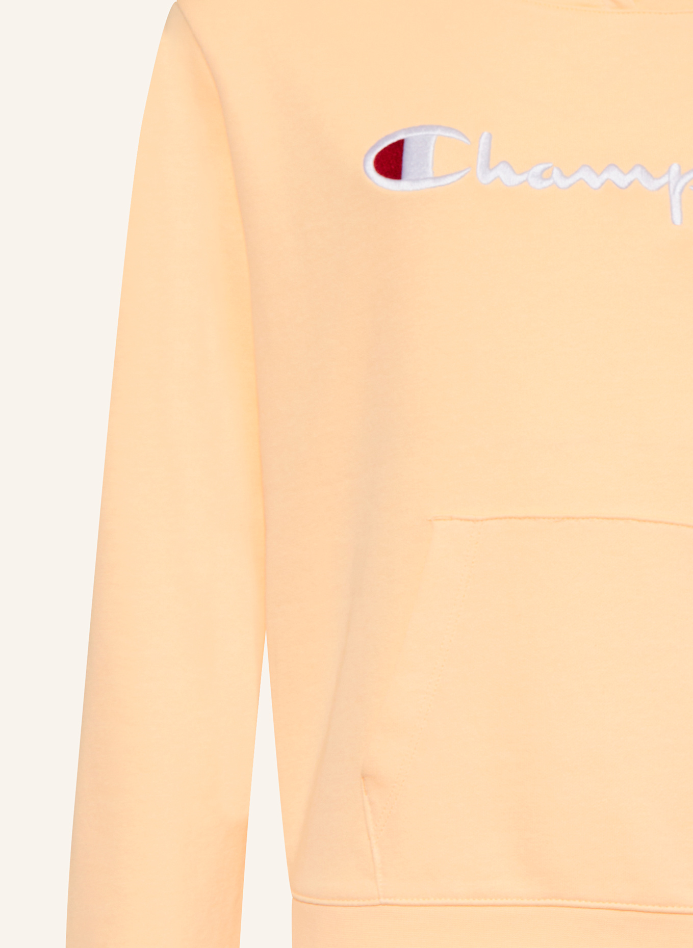 Champion Hoodie: HELLORANGE